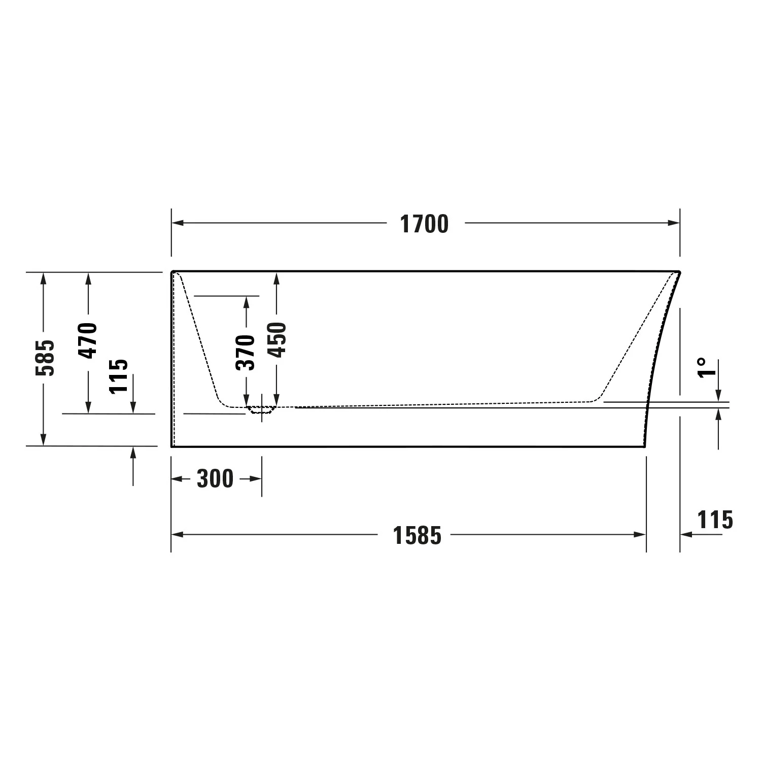 Duravit DuraDelfi hjørnebadekar - Image 6