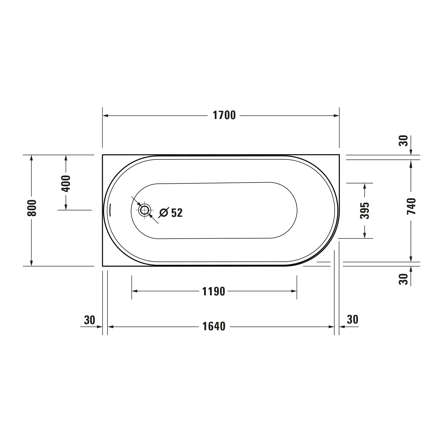 Duravit DuraDelfi hjørnebadekar - Image 7