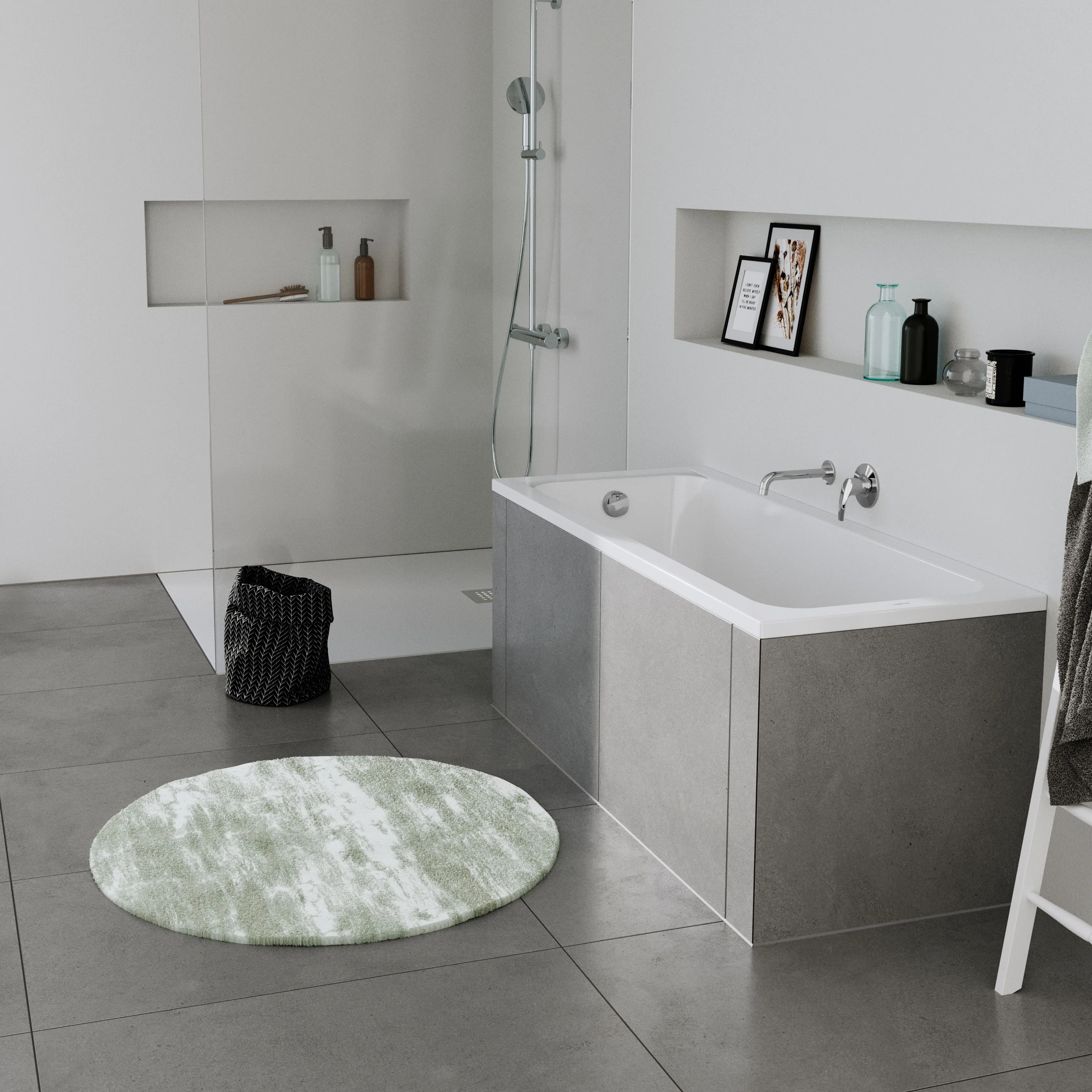 Duravit DuraLavant rektangulært badekar, til installation, hvid sanitærakryl  - Image 2