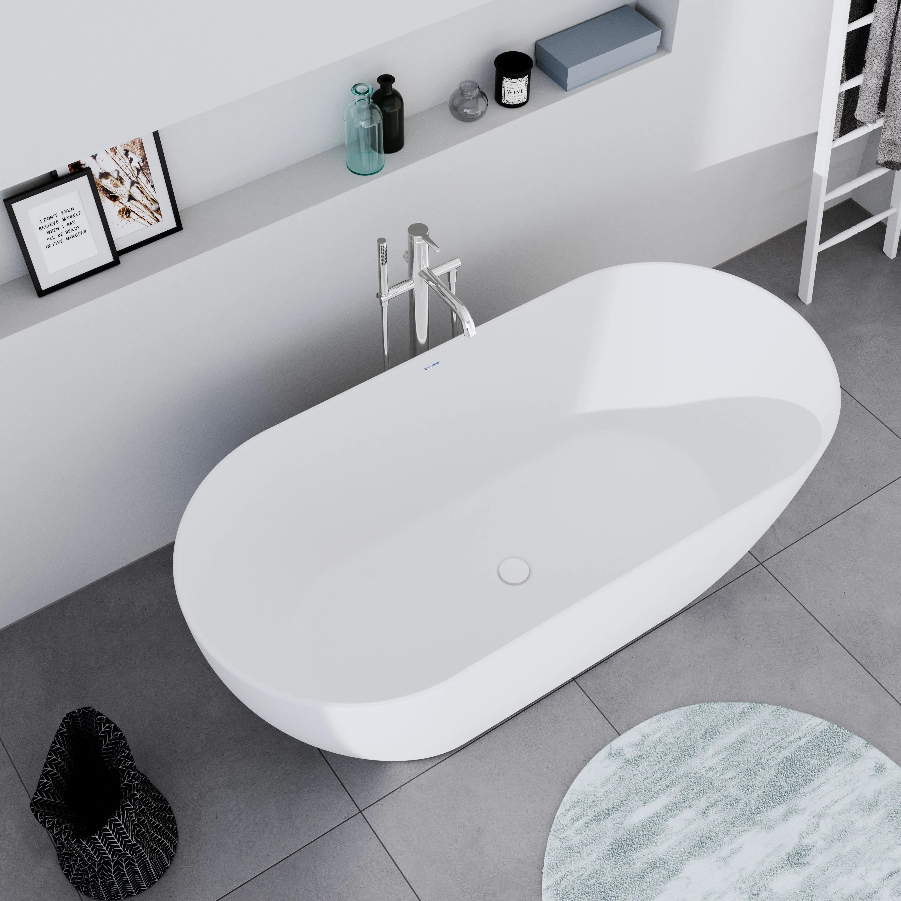 Duravit DuraMuna fritstående badekar - Image 4