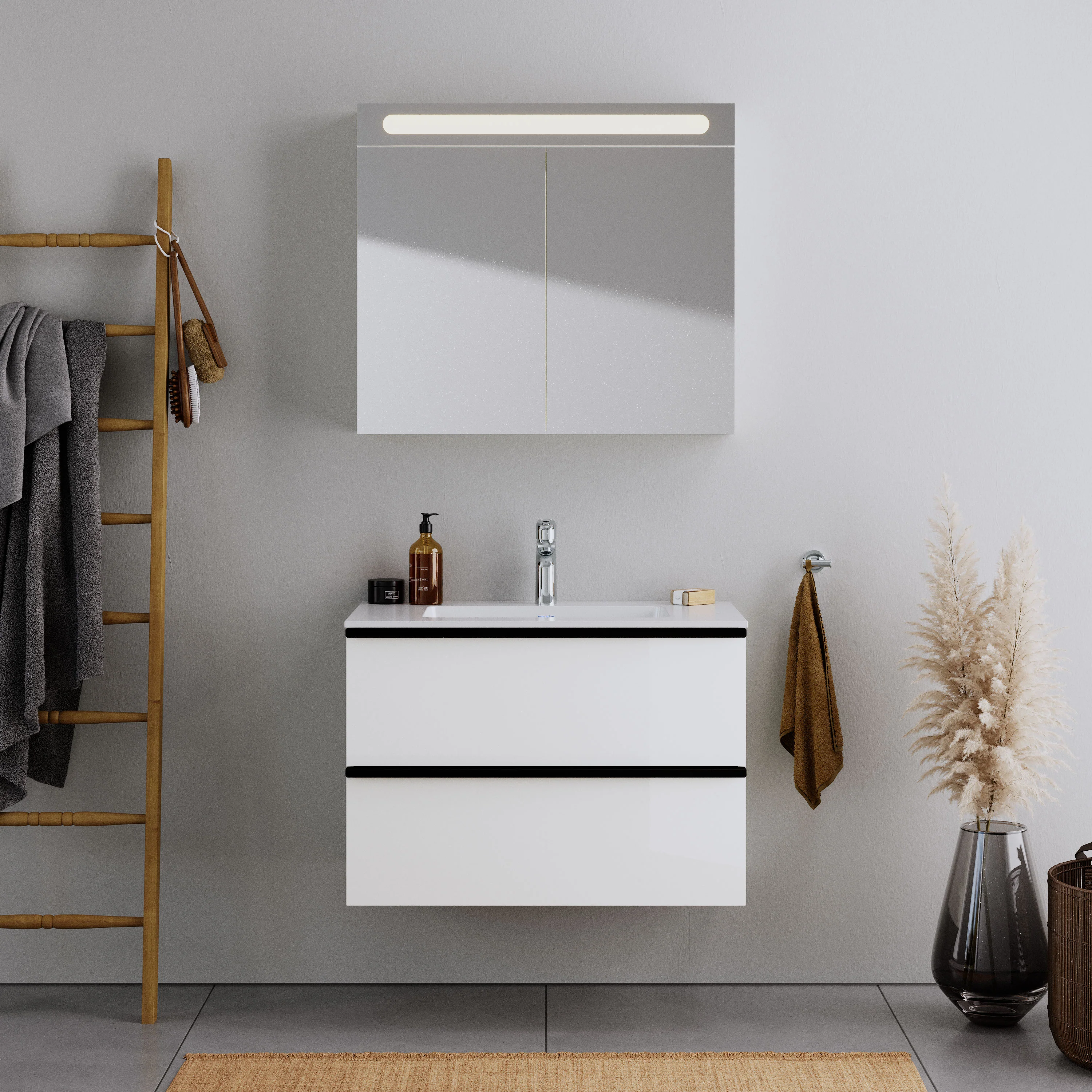 Duravit DuraPoint Badeværelsesmøbel-sæt 80 cm  - Image 4