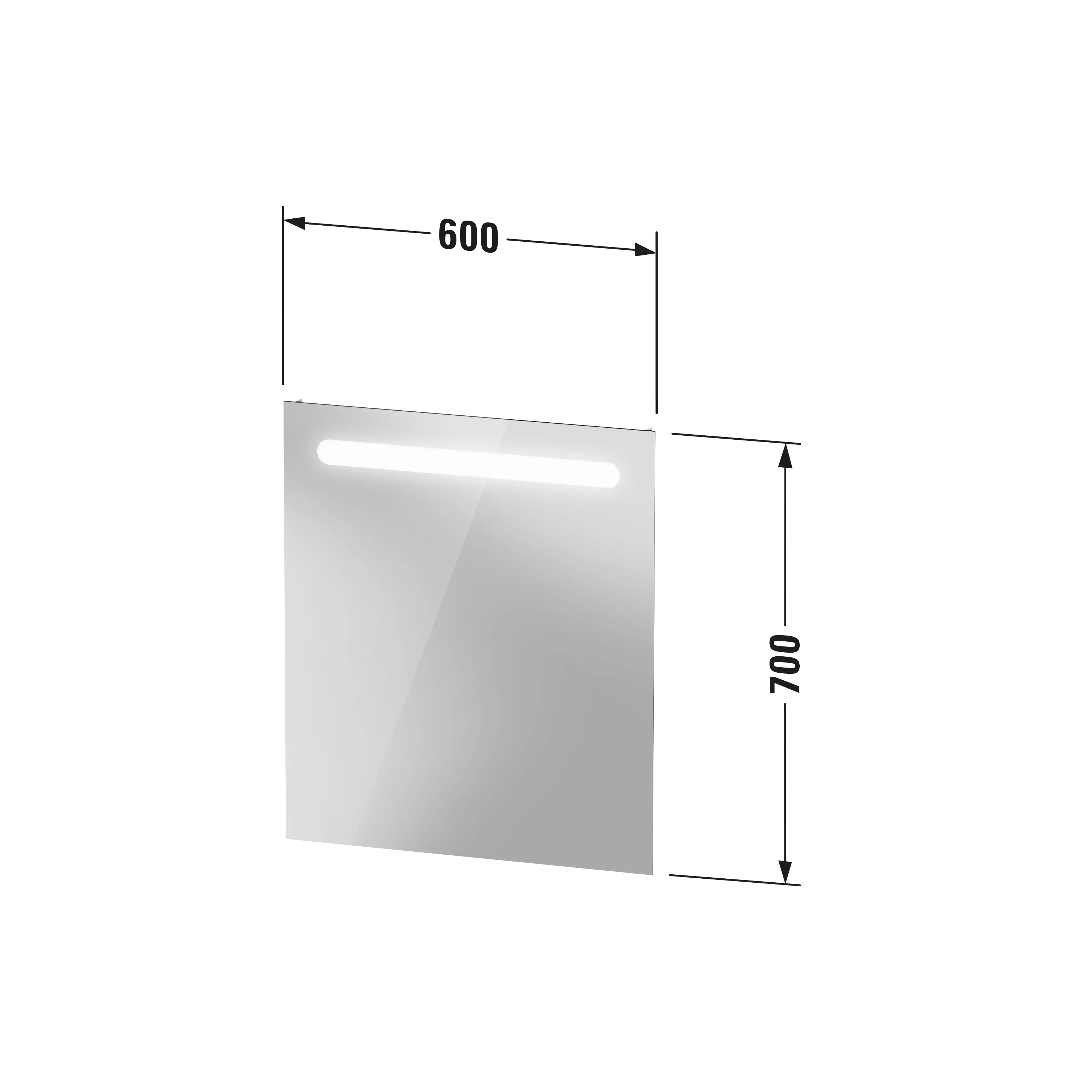 Duravit DuraPoint spejl firkantet - Image 5