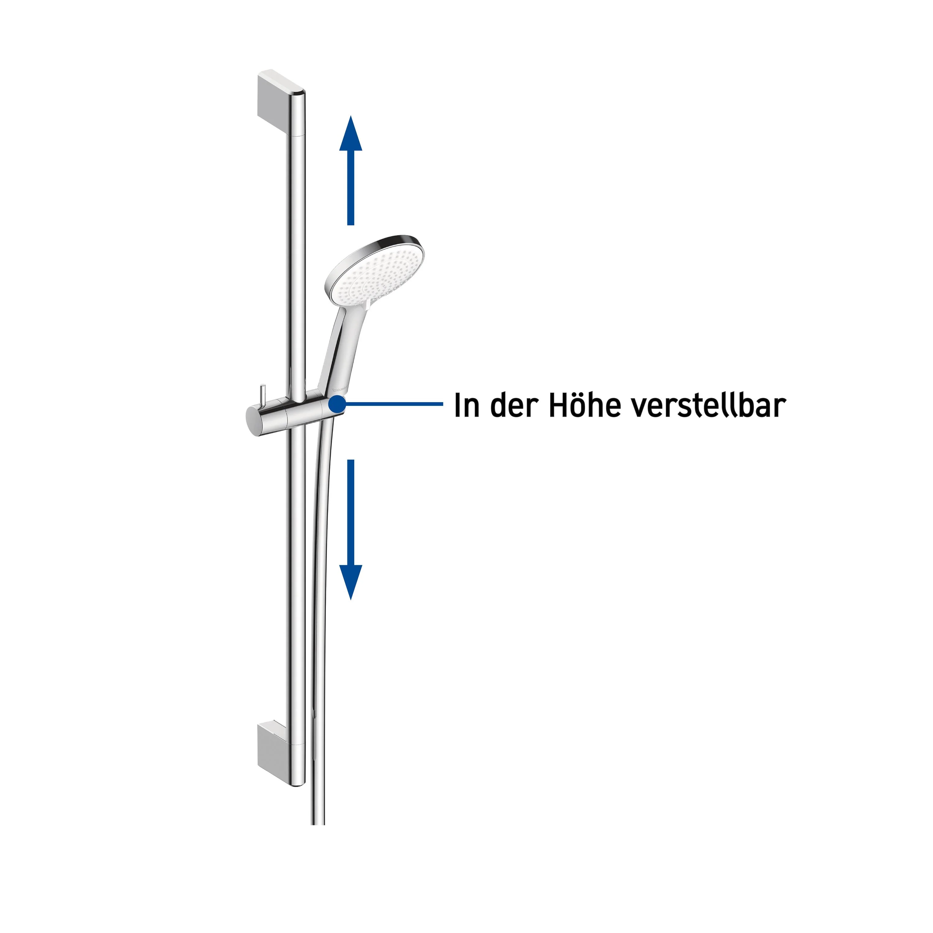 Duravit DuraVelez indbygningsbrusearmatur med brusehoved  - Image 3