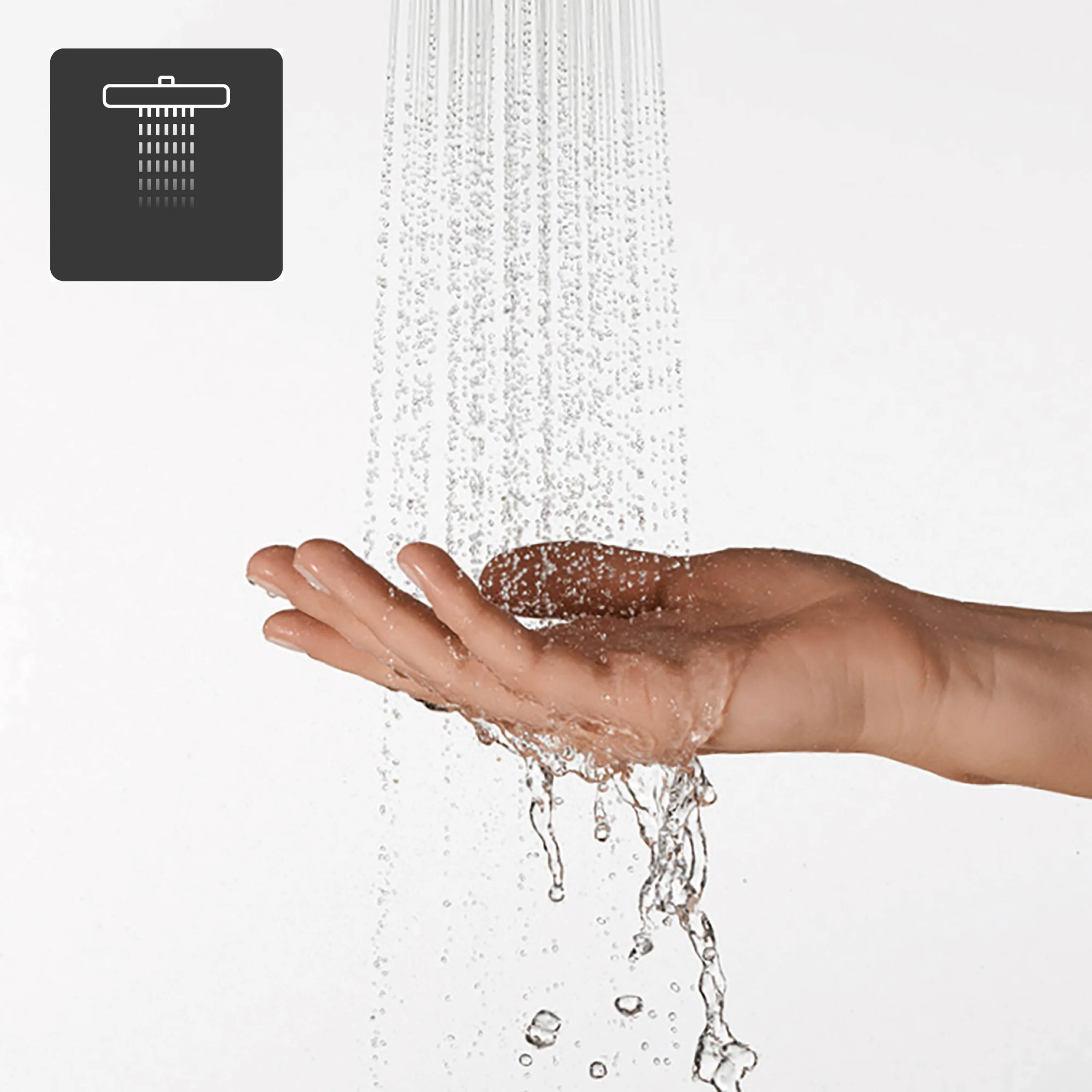 Duravit DuraVelez indbygningsbrusearmatur med regnbruser - inkl. brusearm - Image 8
