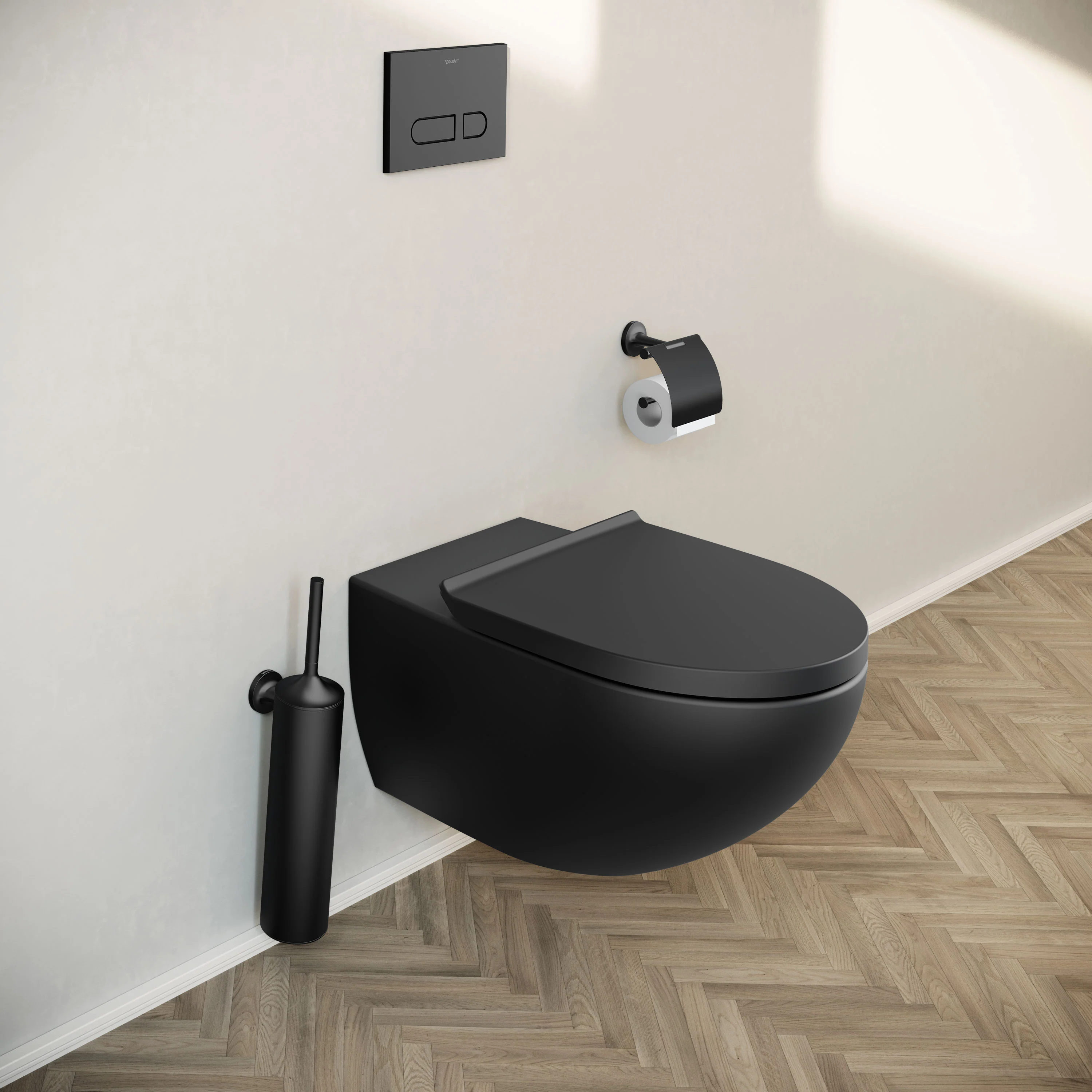 Duravit DuraVento væghængt toilet-sæt uden skyllekant - Image 8