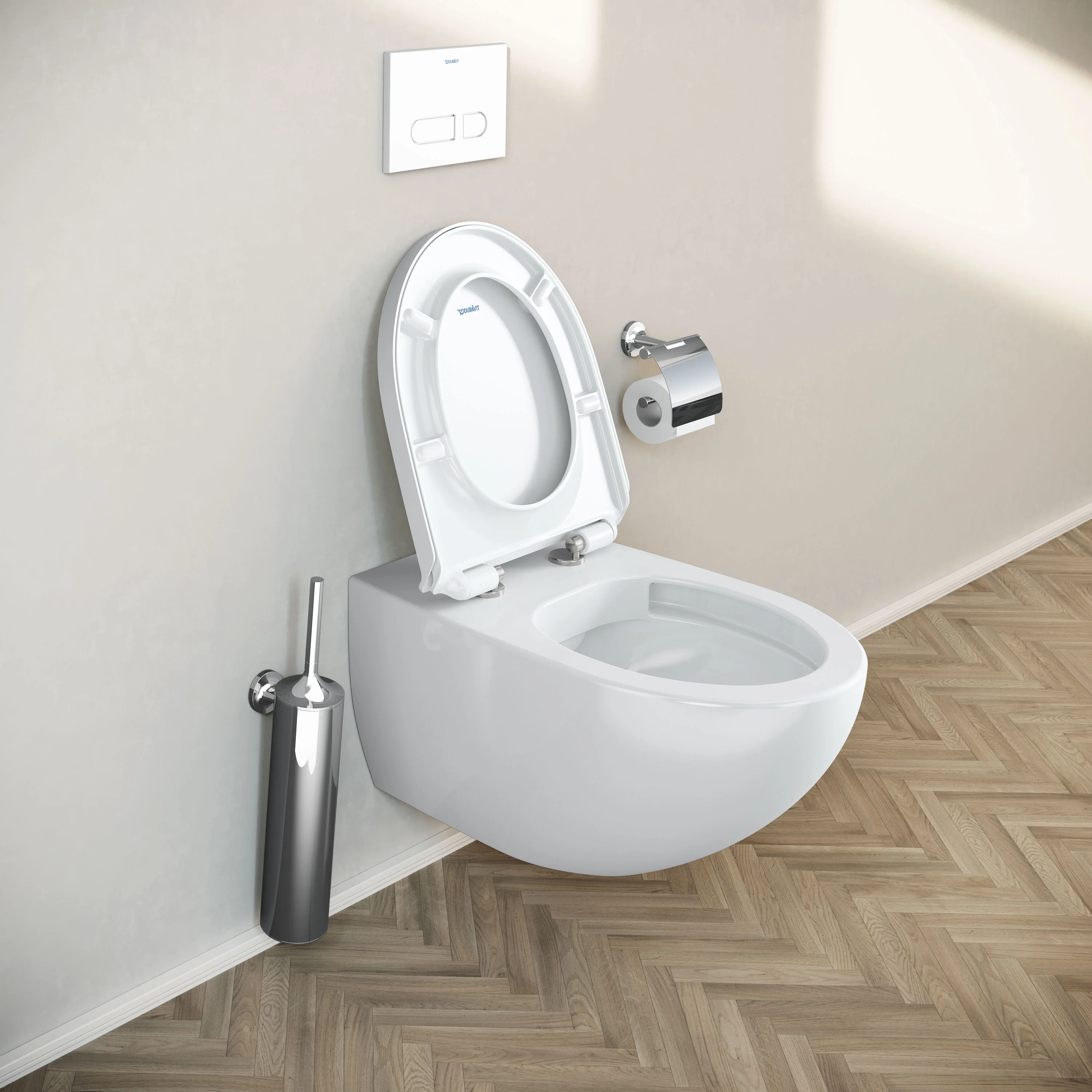 Duravit DuraVento væghængt toilet-sæt uden skyllekant - Image 11