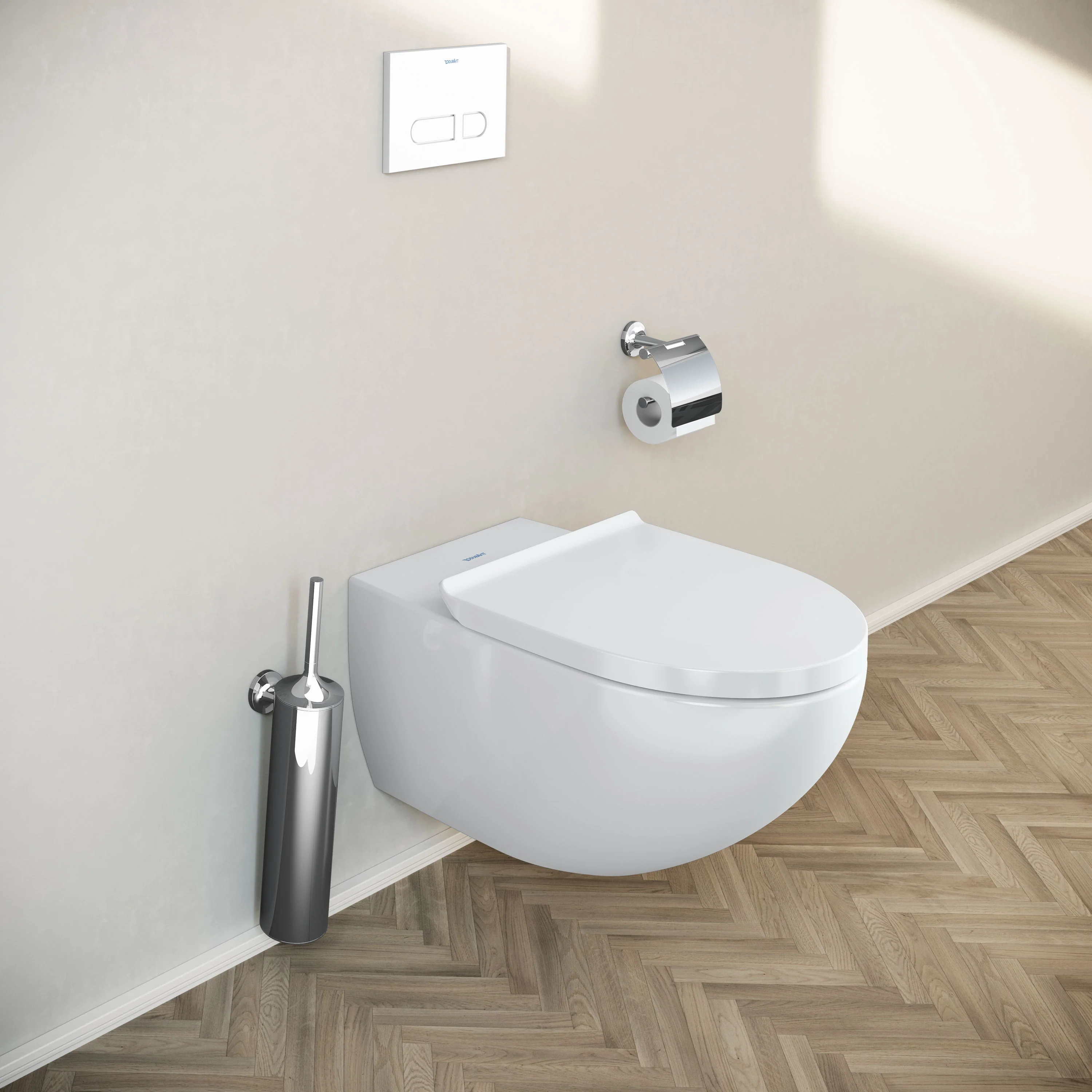 Duravit DuraVento væghængt toilet-sæt uden skyllekant - Image 8