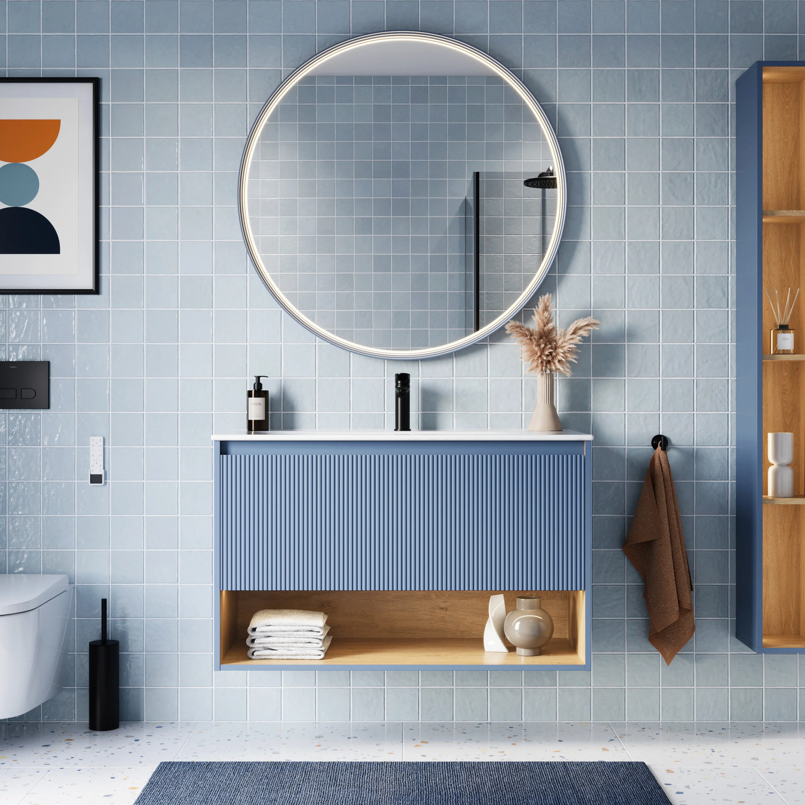 Duravit håndvask med underskab BELDIVO 100 cm - Image 10