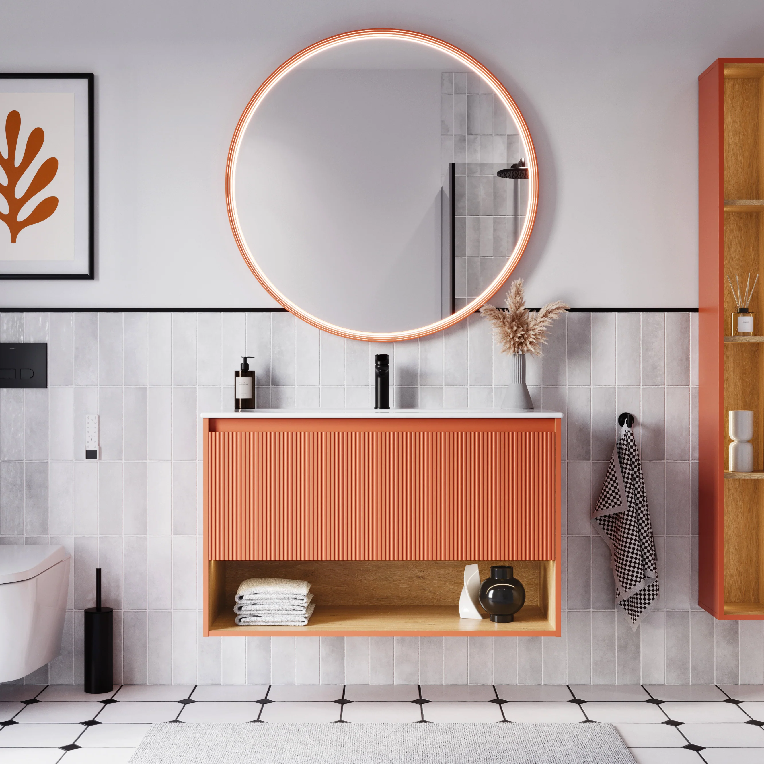Duravit håndvask med underskab BELDIVO 100 cm - Image 6