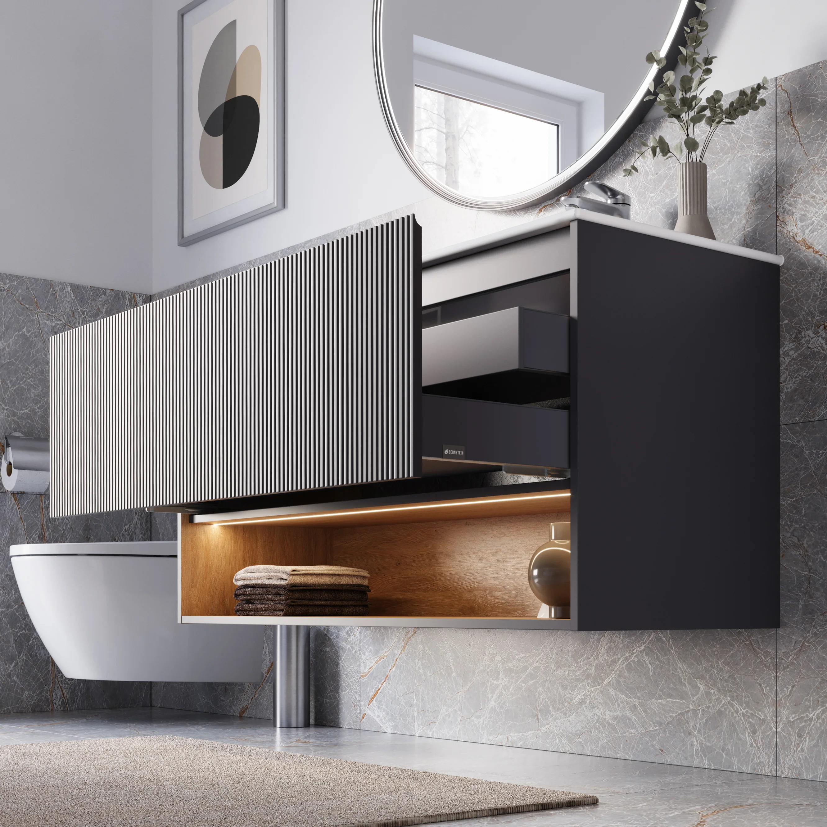 Duravit håndvask med underskab BELDIVO 120 cm - Image 30