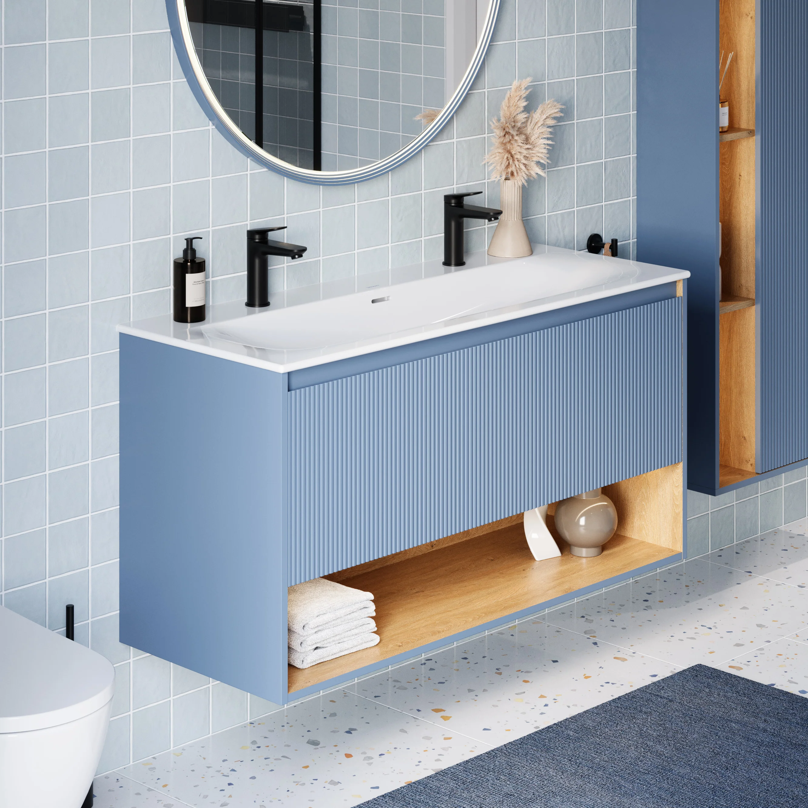 Duravit håndvask med underskab BELDIVO 120 cm - Image 36