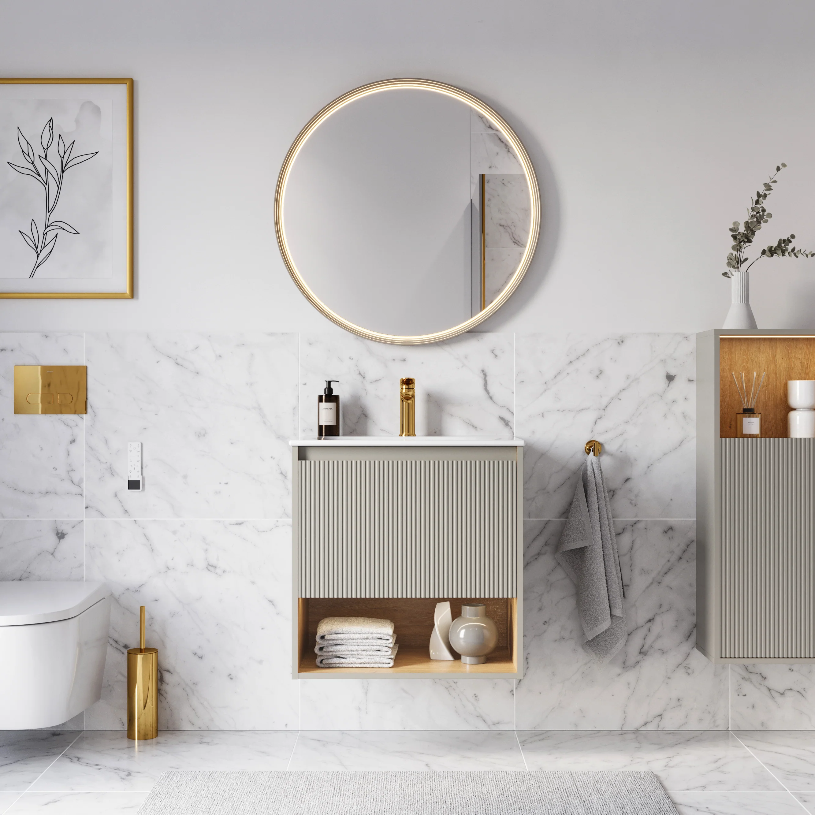 Duravit håndvask med underskab BELDIVO 60 cm - Image 17
