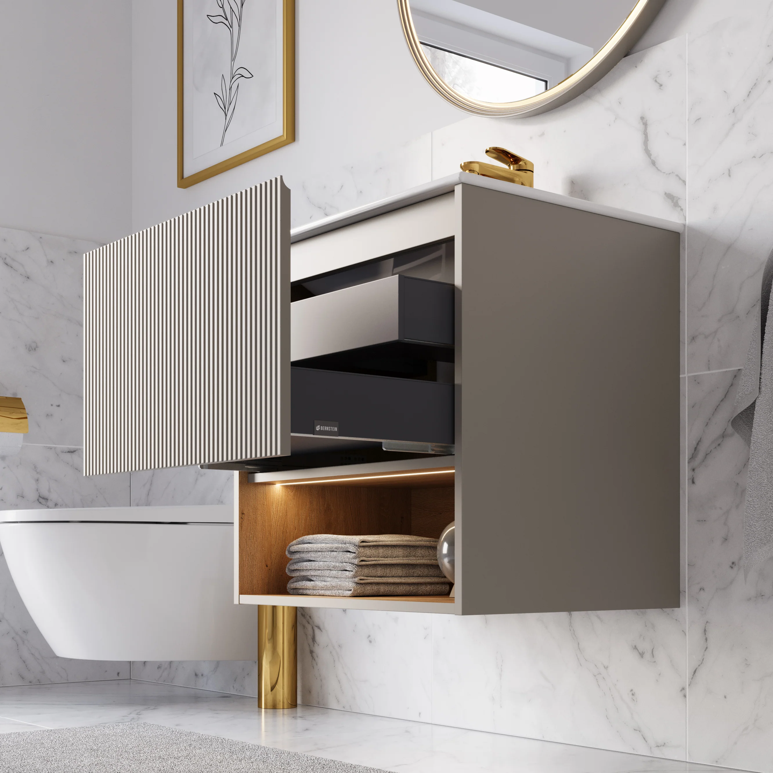Duravit håndvask med underskab BELDIVO 60 cm - Image 19