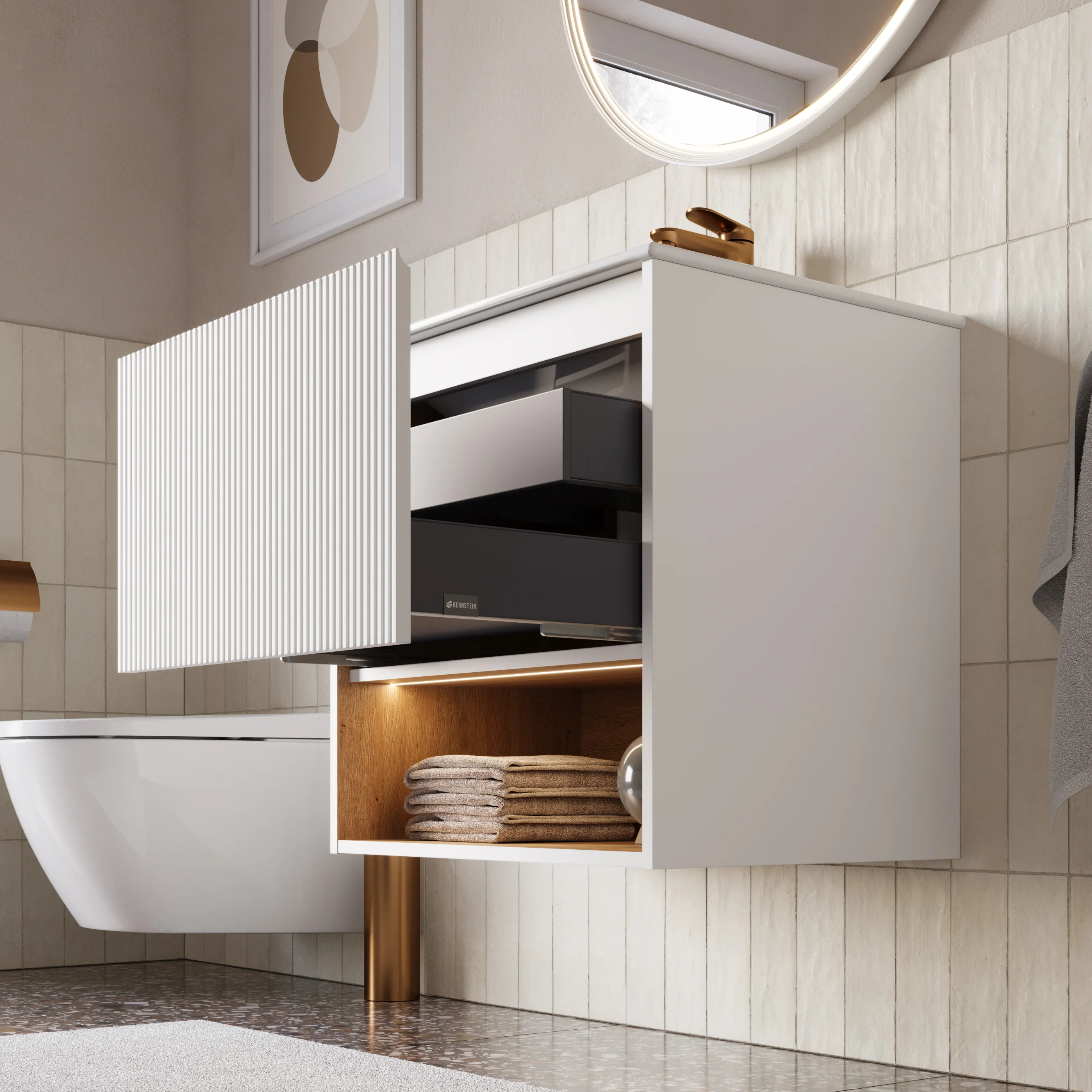 Duravit håndvask med underskab BELDIVO 60 cm - Image 23