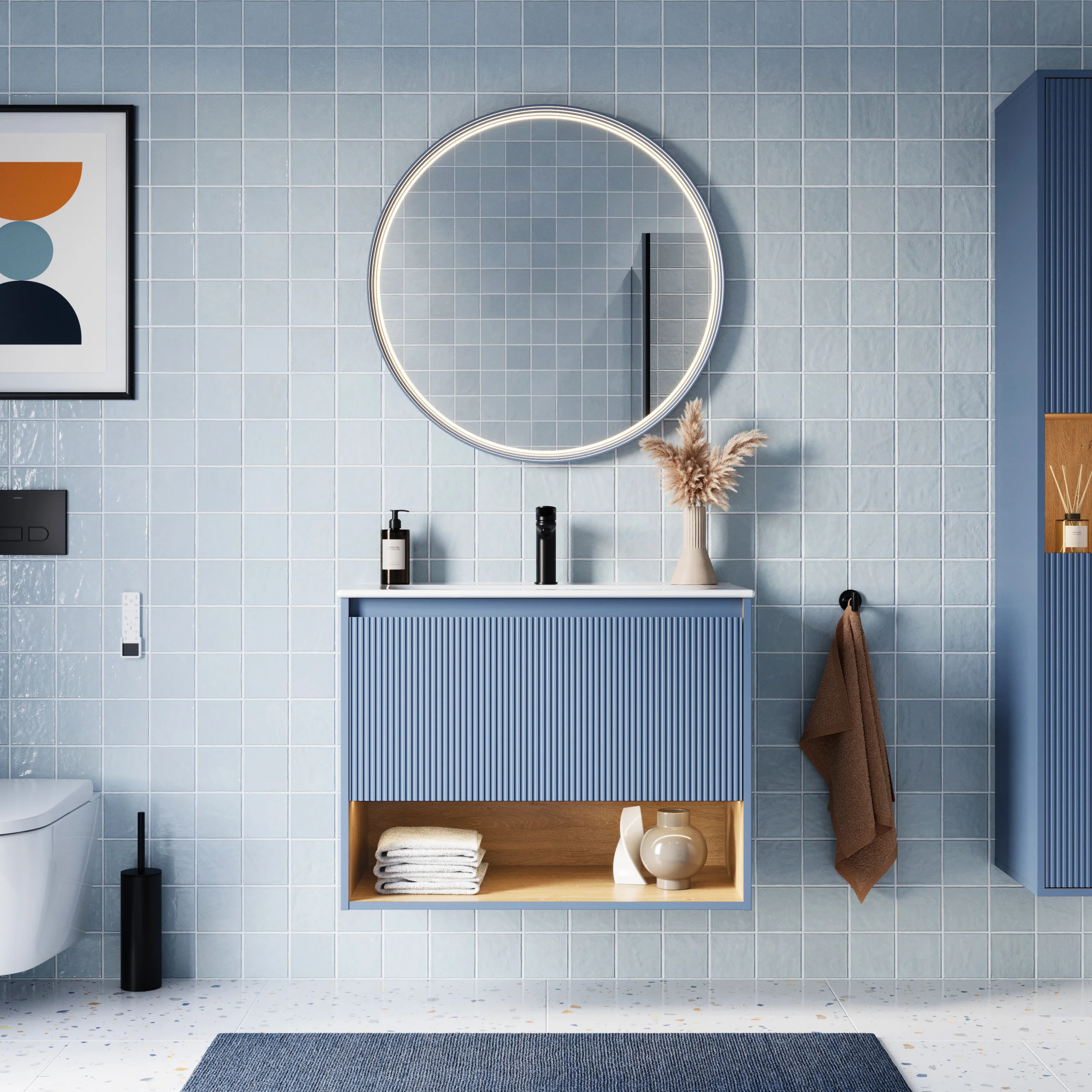 Duravit håndvask med underskab BELDIVO 80 cm - Image 10