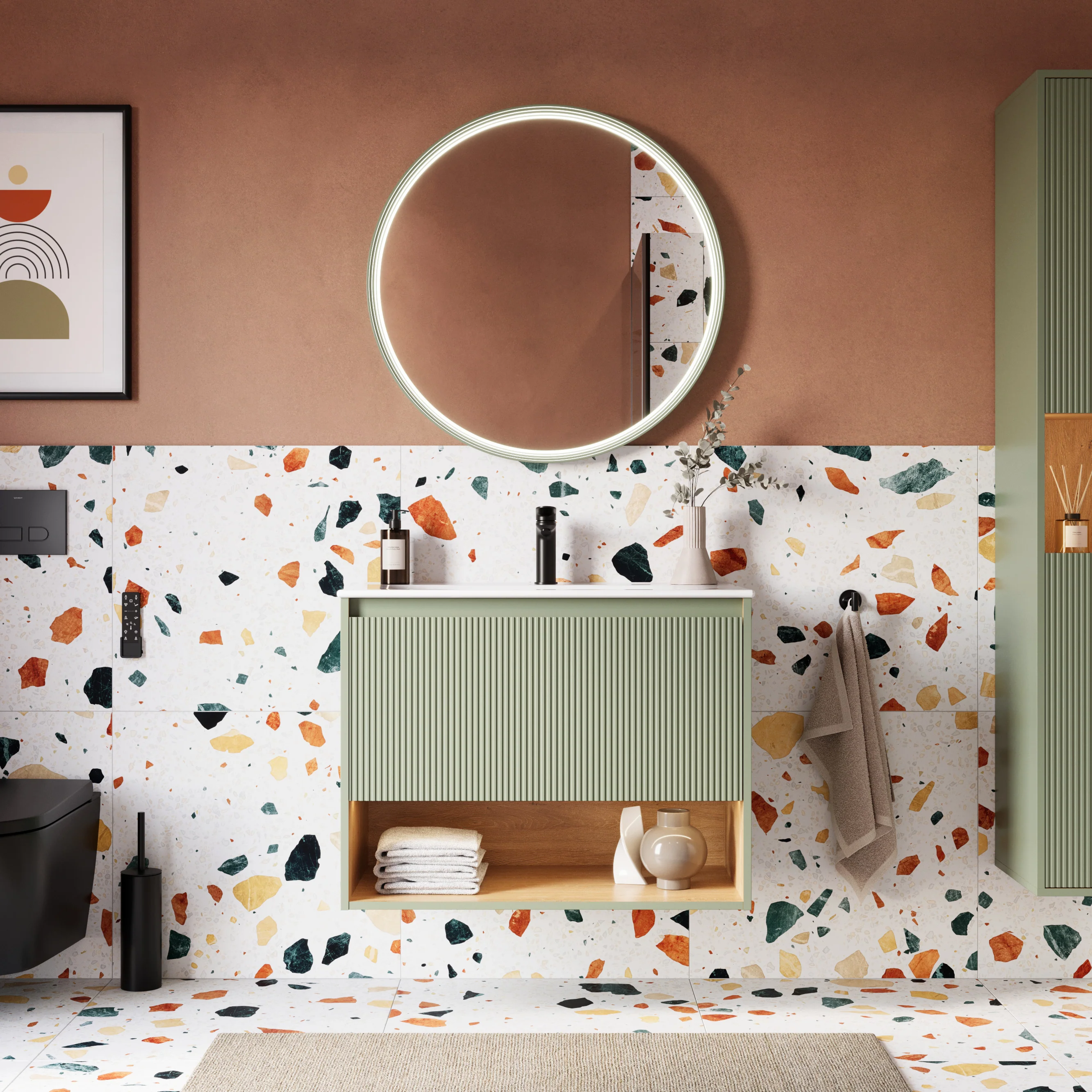 Duravit håndvask med underskab BELDIVO 80 cm - Image 14