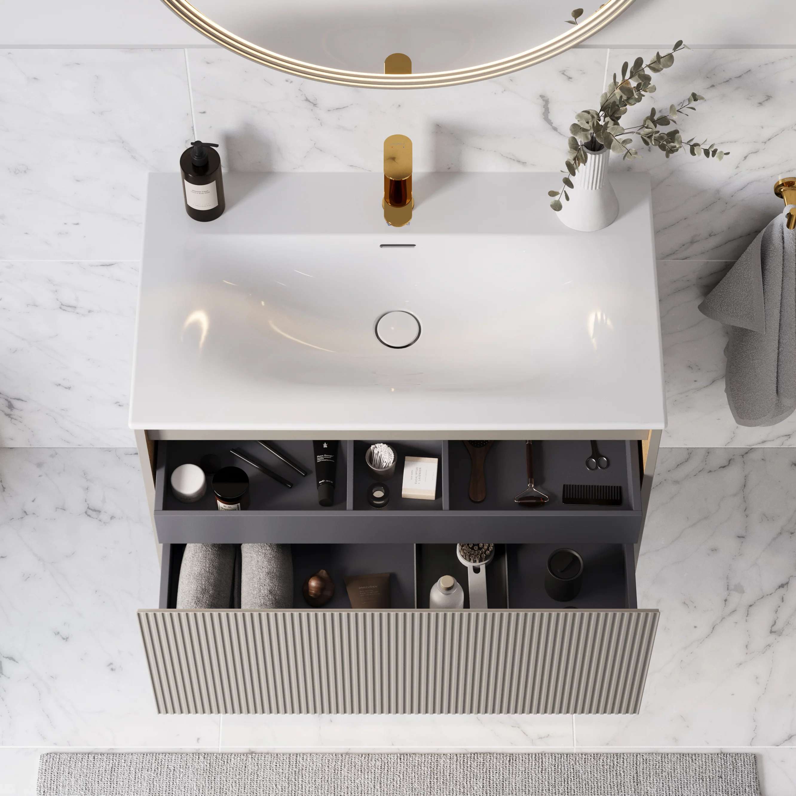 Duravit håndvask med underskab BELDIVO 80 cm - Image 19