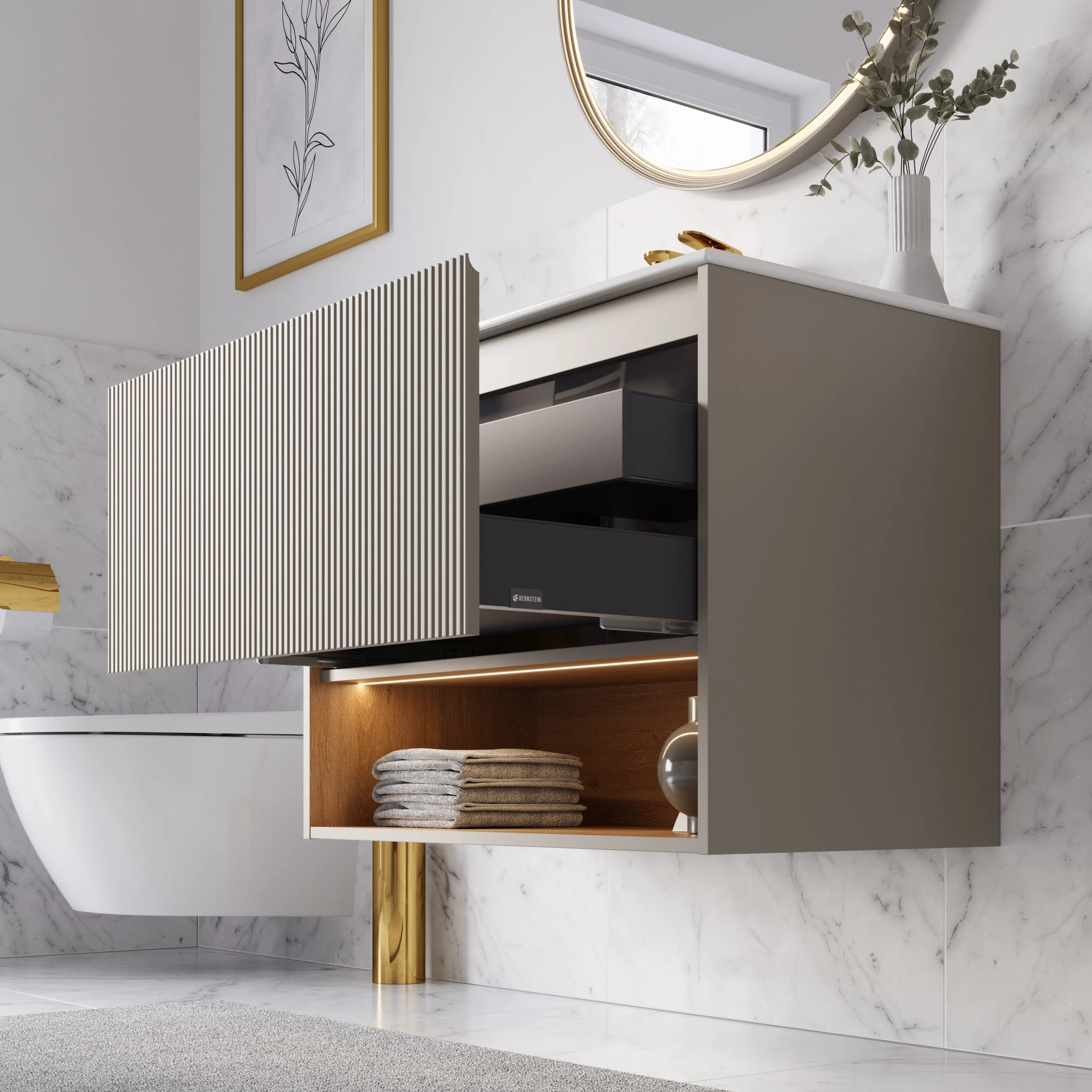 Duravit håndvask med underskab BELDIVO 80 cm - Image 20