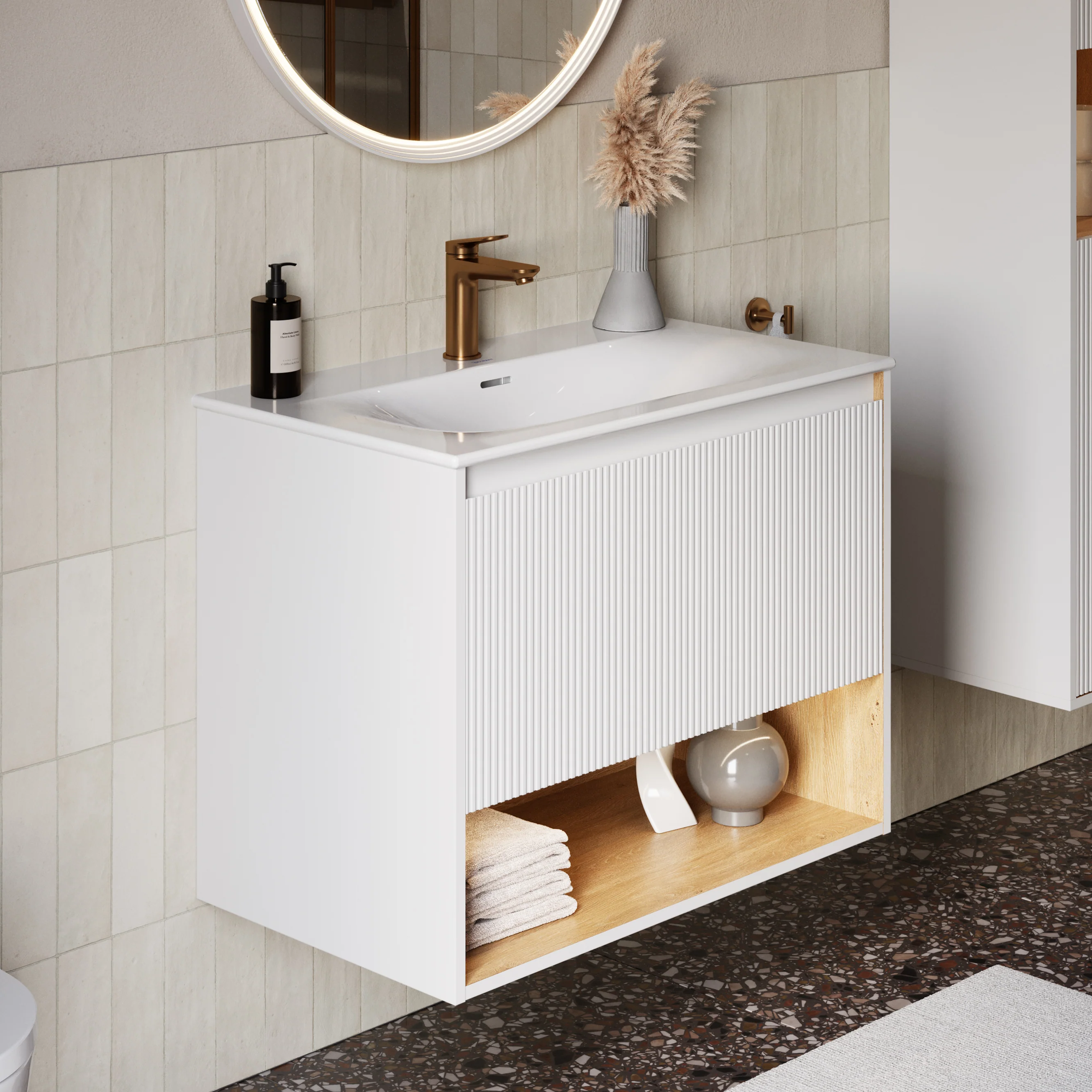 Duravit håndvask med underskab BELDIVO 80 cm - Image 21