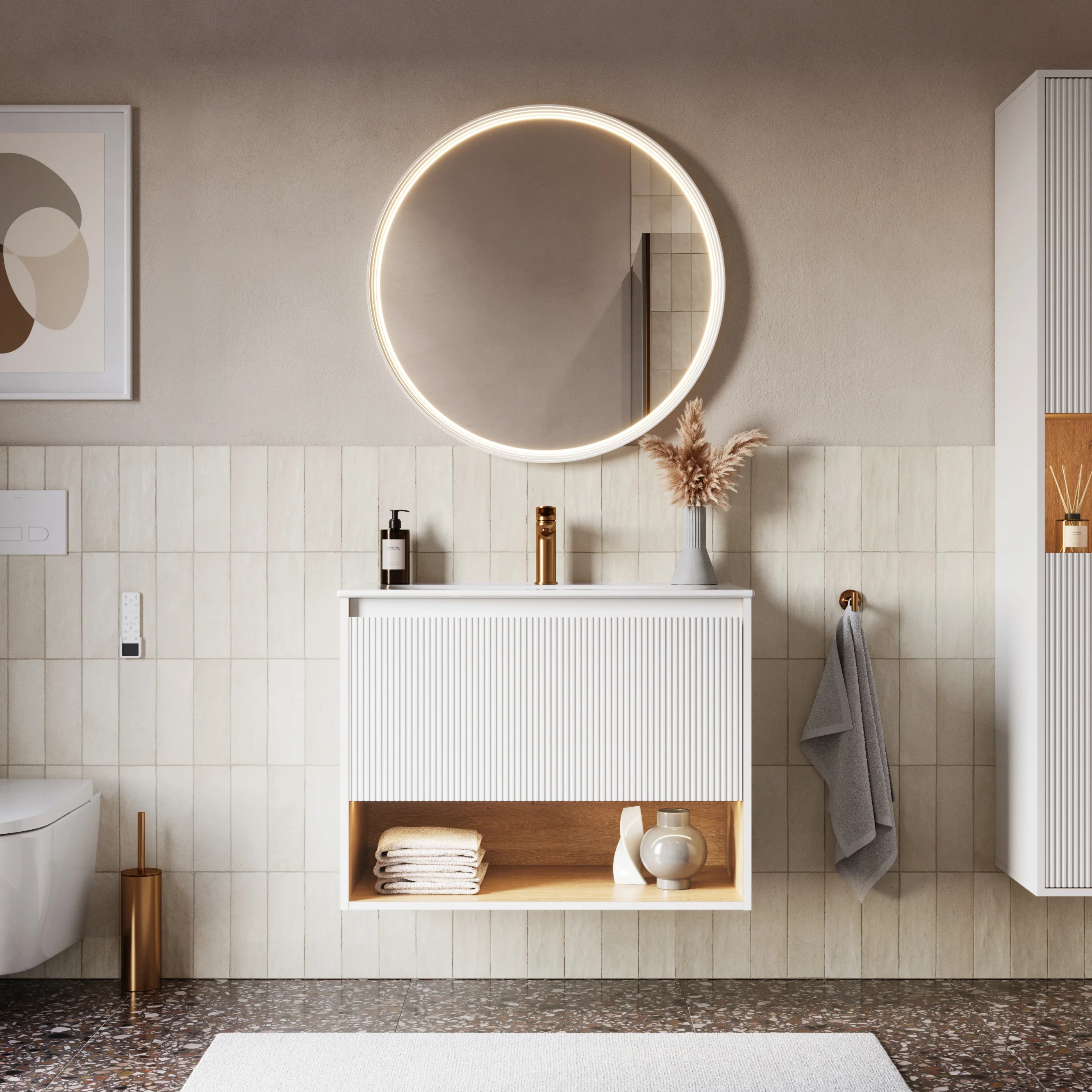 Duravit håndvask med underskab BELDIVO 80 cm - Image 22