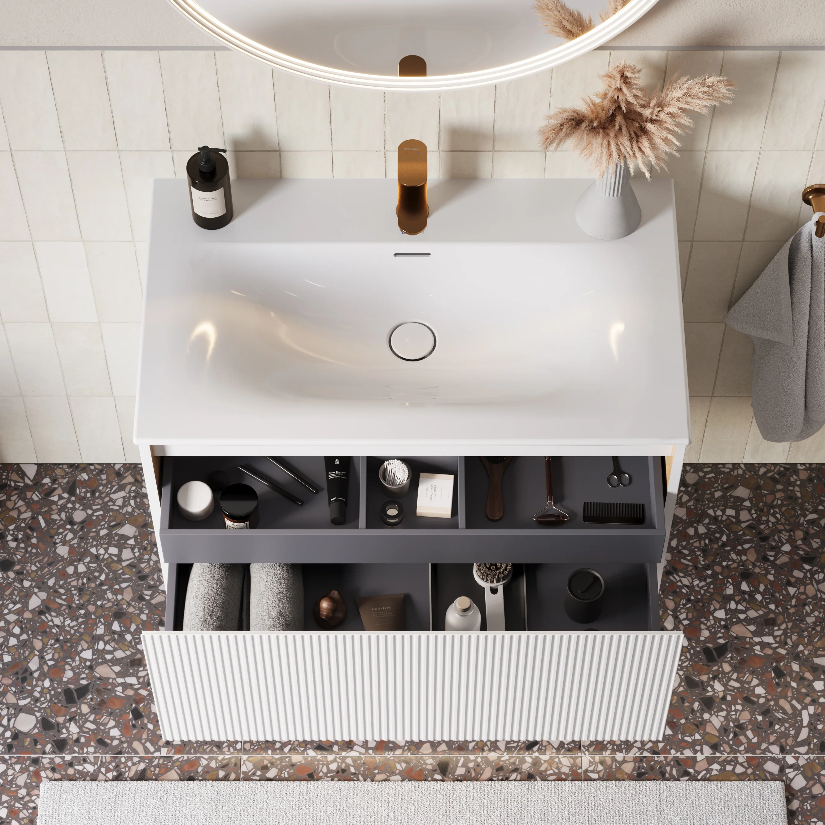 Duravit håndvask med underskab BELDIVO 80 cm - Image 23
