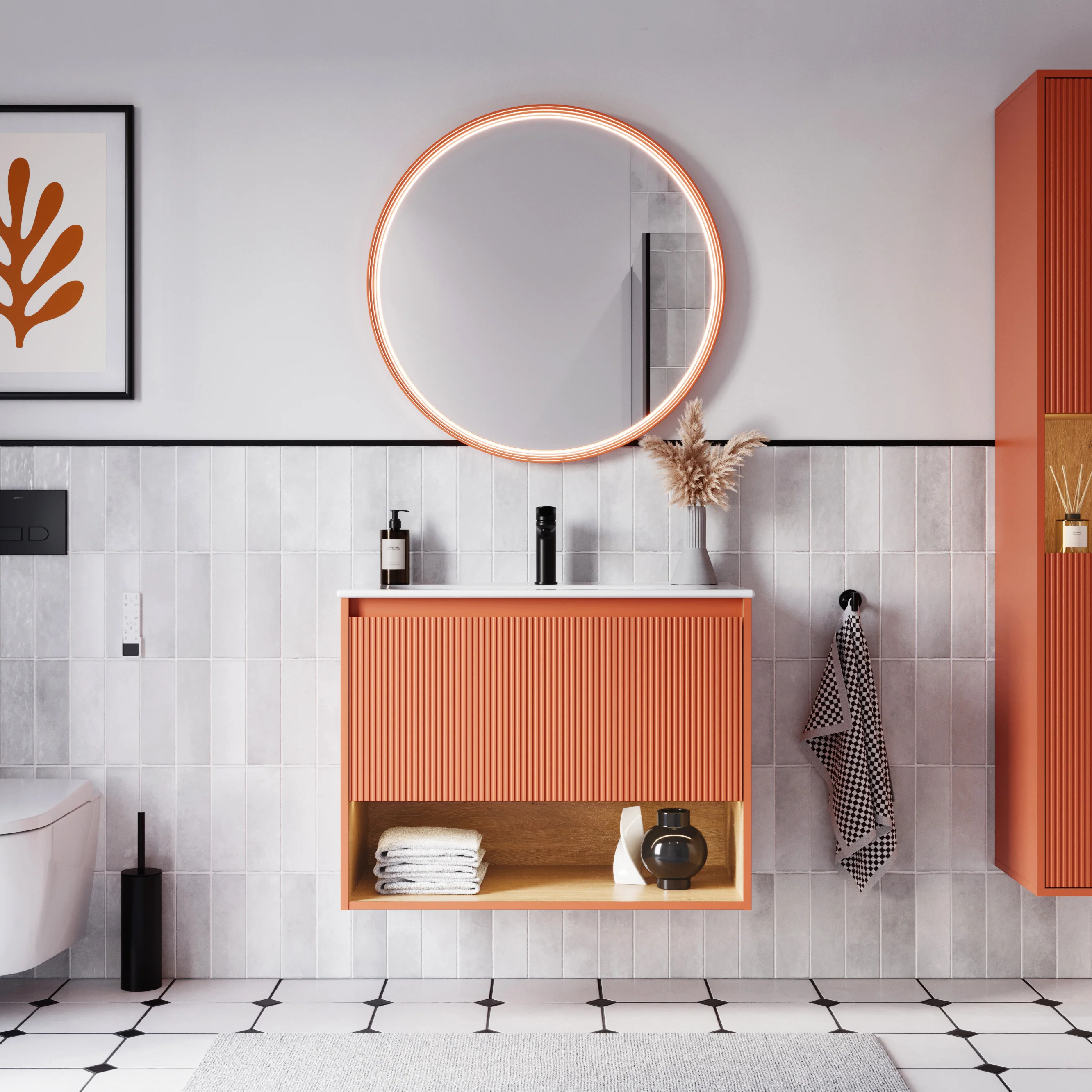 Duravit håndvask med underskab BELDIVO 80 cm - Image 6