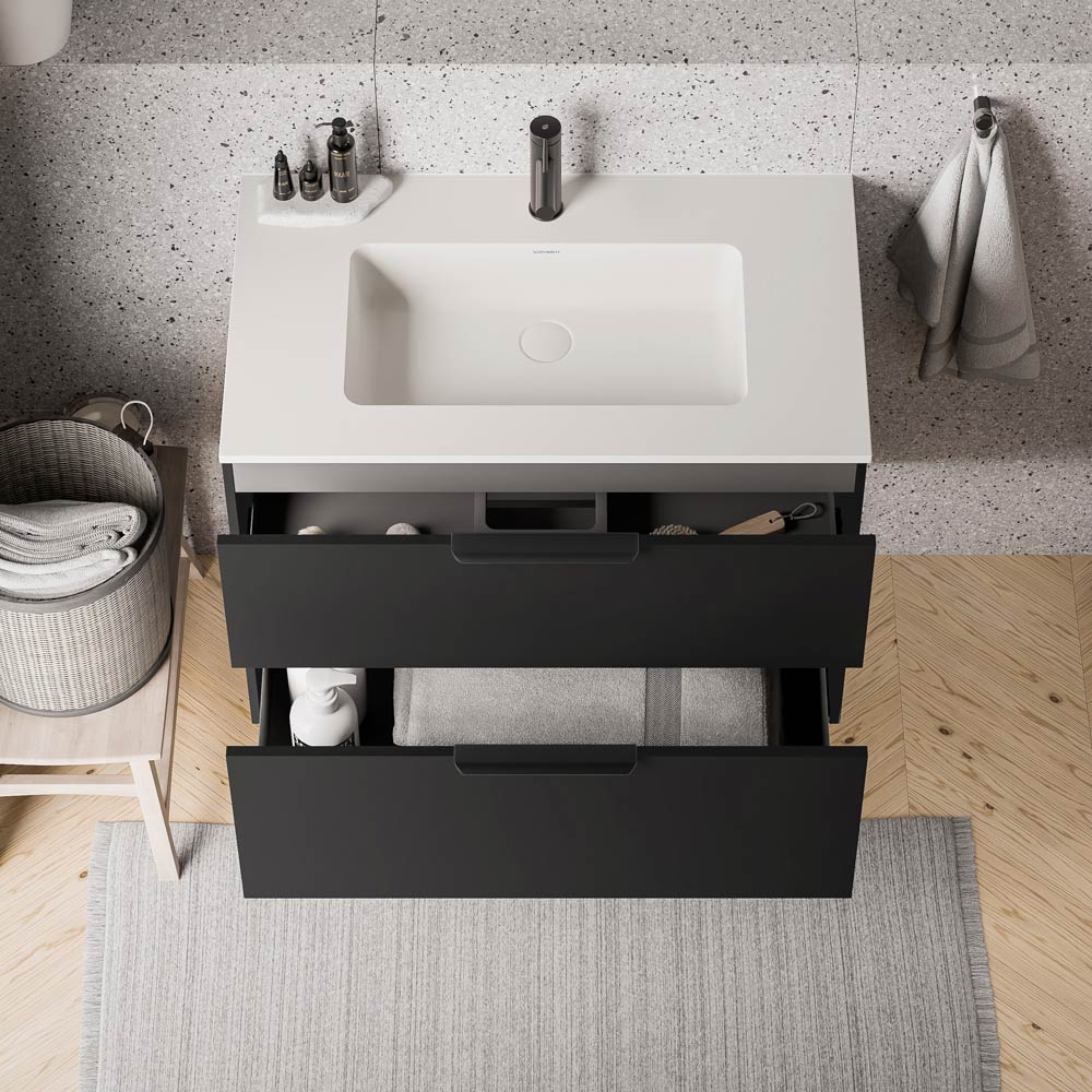 Duravit håndvask med underskab TIM 80 cm - Image 6