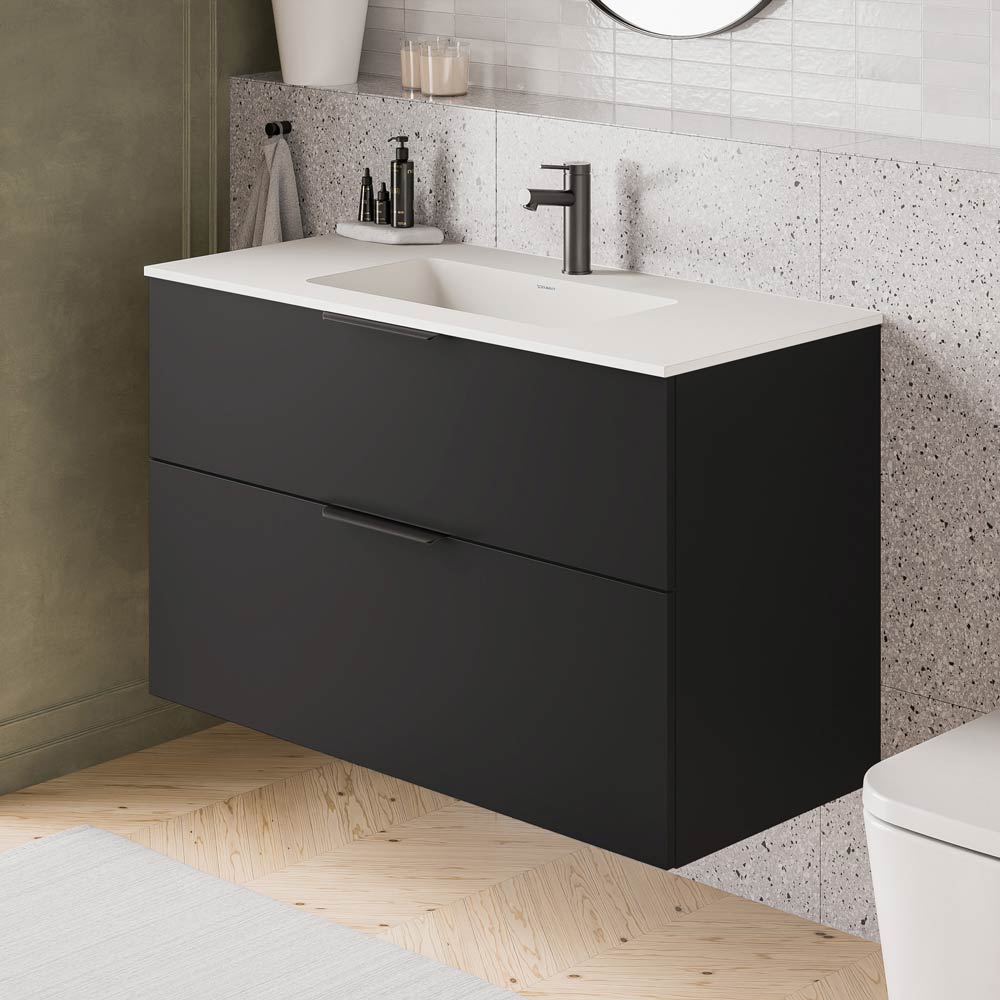 Duravit håndvask med vaskeskab TIM 100 cm - Image 20