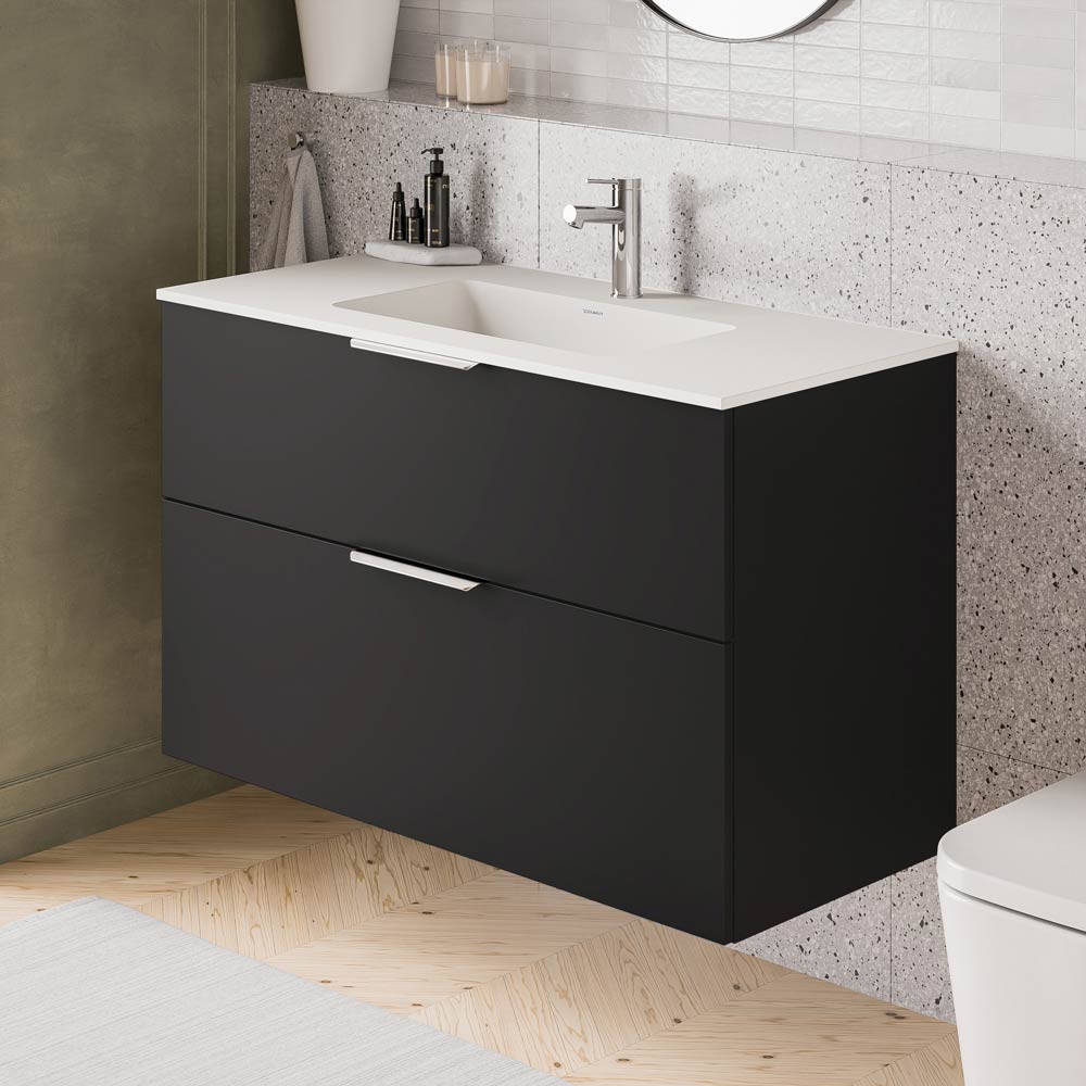 Duravit håndvask med vaskeskab TIM 100 cm - Image 23