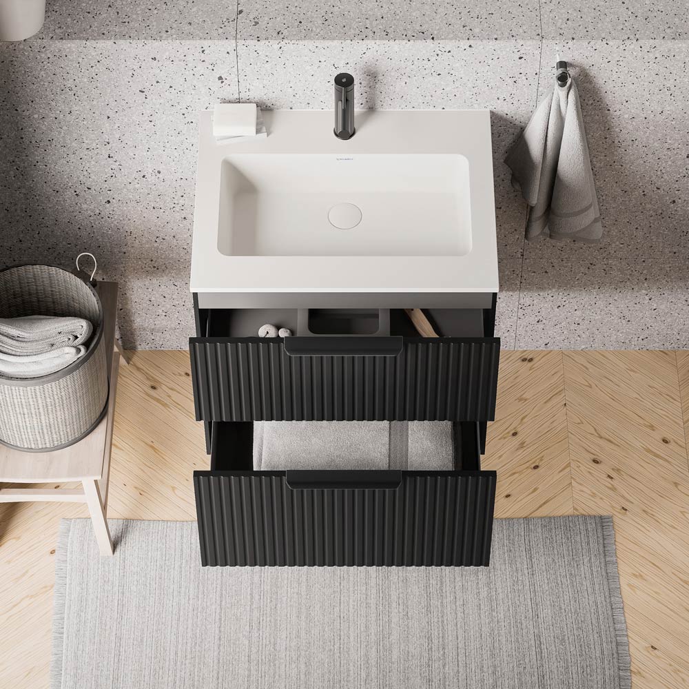 Duravit håndvask med vaskeskab TIM 60 cm - Image 15