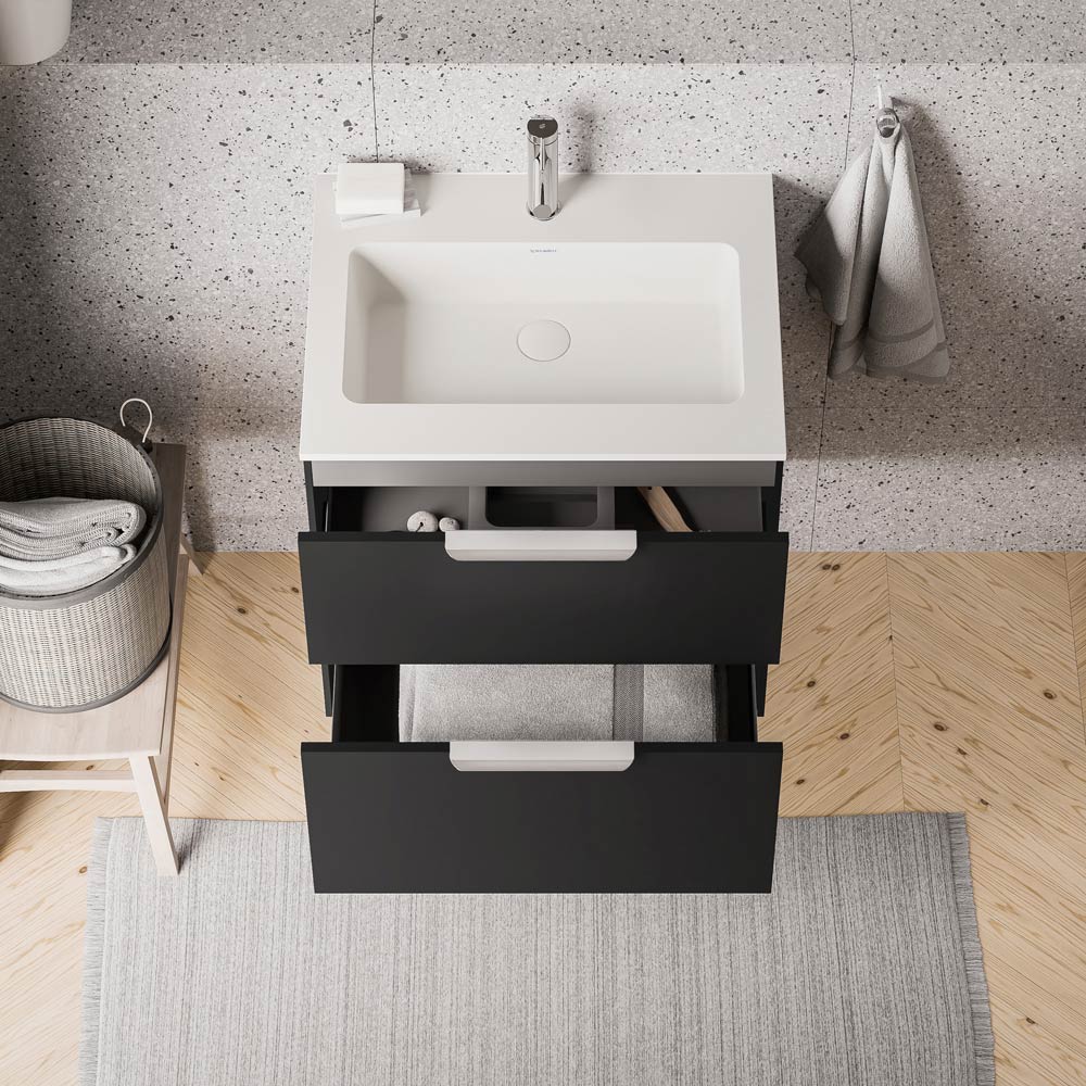 Duravit håndvask med vaskeskab TIM 60 cm - Image 24