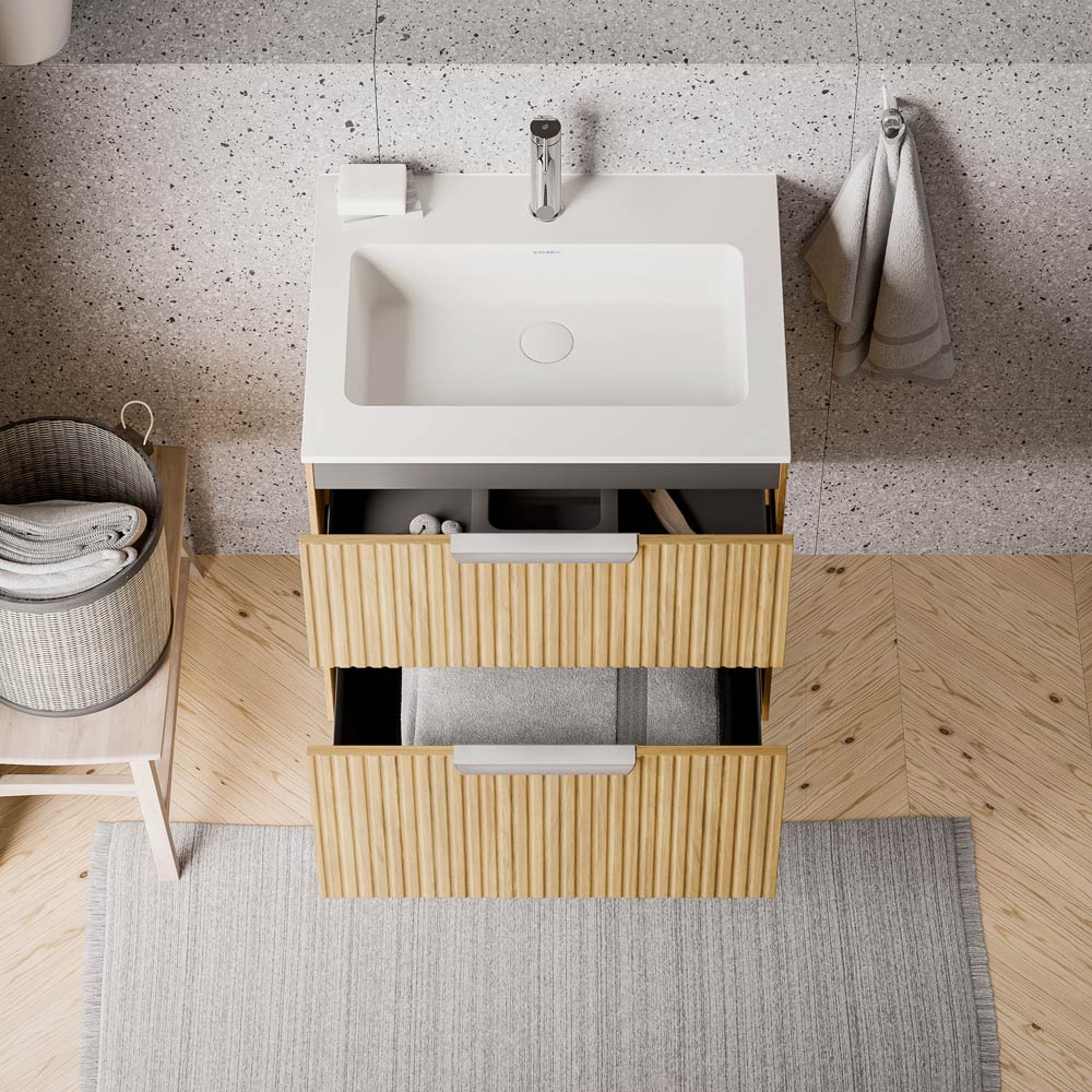 Duravit håndvask med vaskeskab TIM 60 cm - Image 30