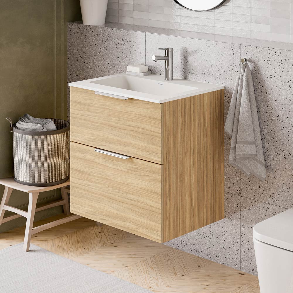 Duravit håndvask med vaskeskab TIM 60 cm - Image 35