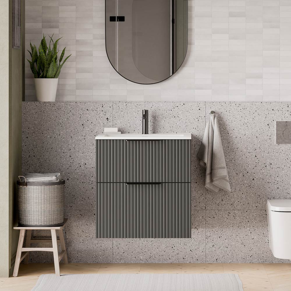 Duravit håndvask med vaskeskab TIM 60 cm - Image 37