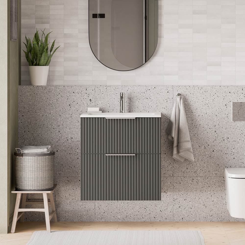 Duravit håndvask med vaskeskab TIM 60 cm - Image 40