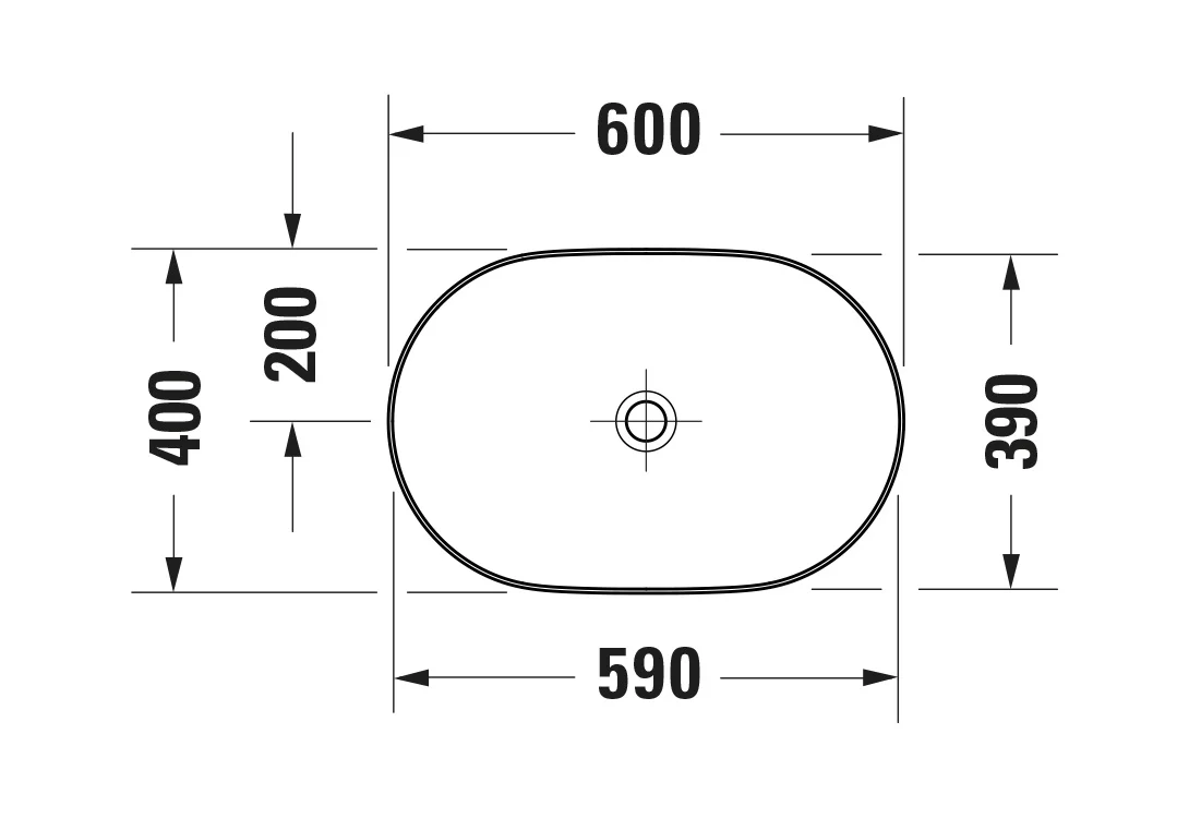 Duravit Lagoa påbygningsvask - Image 6