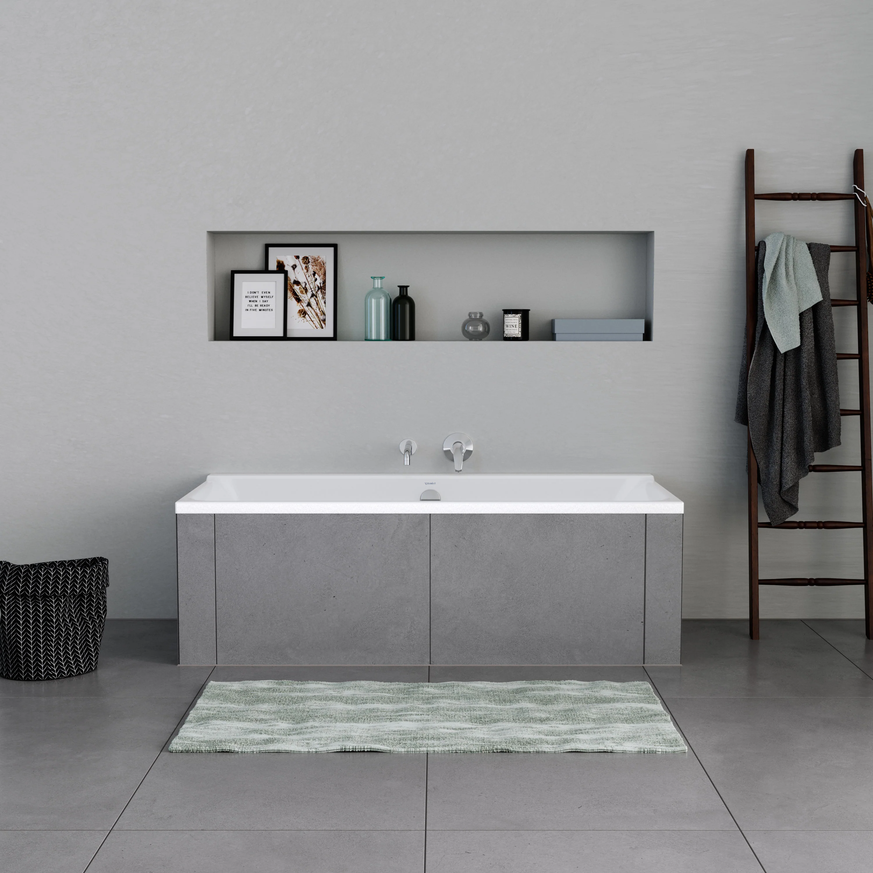 Duravit P3 rektangulært badekar - Image 5