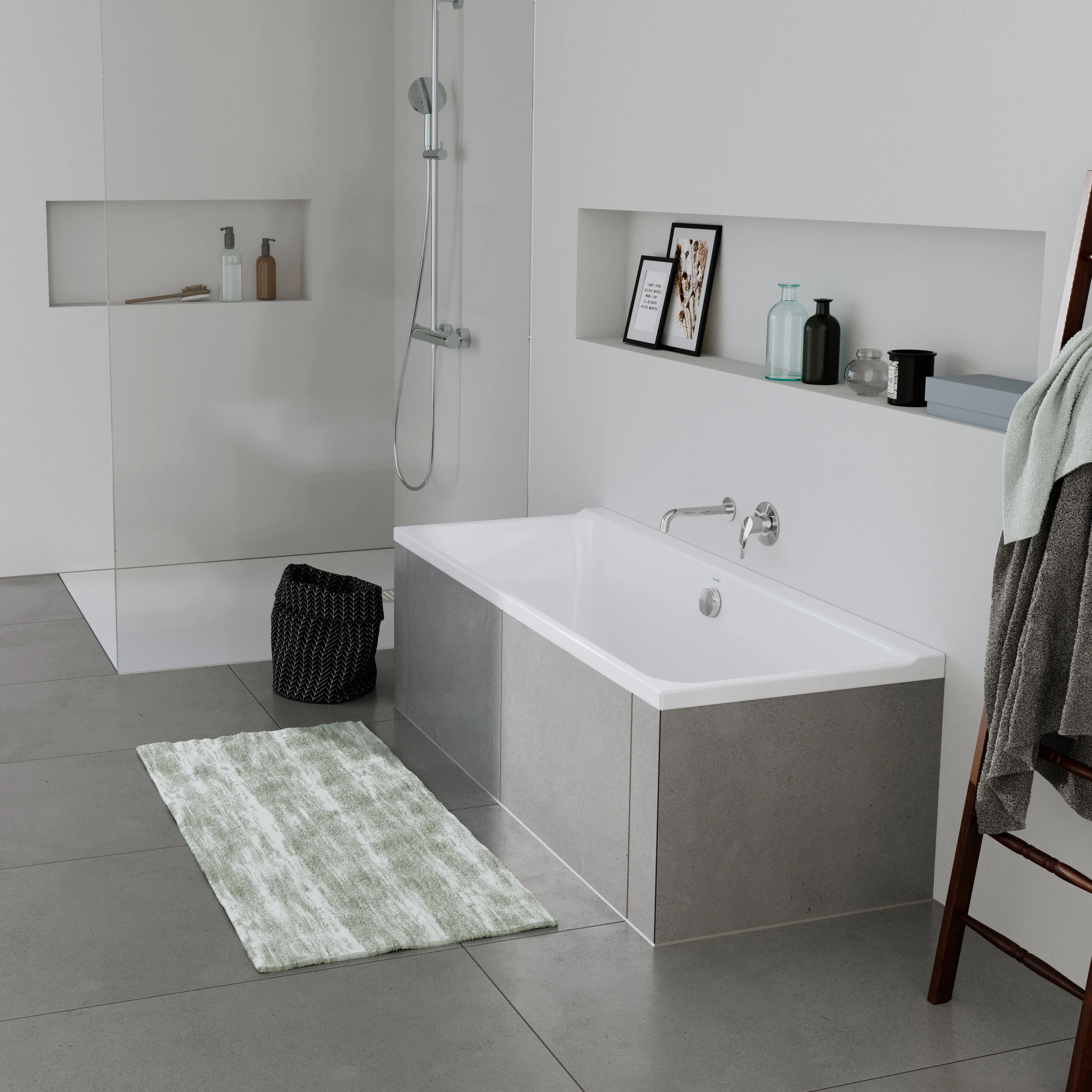 Duravit P3 rektangulært badekar - Image 7