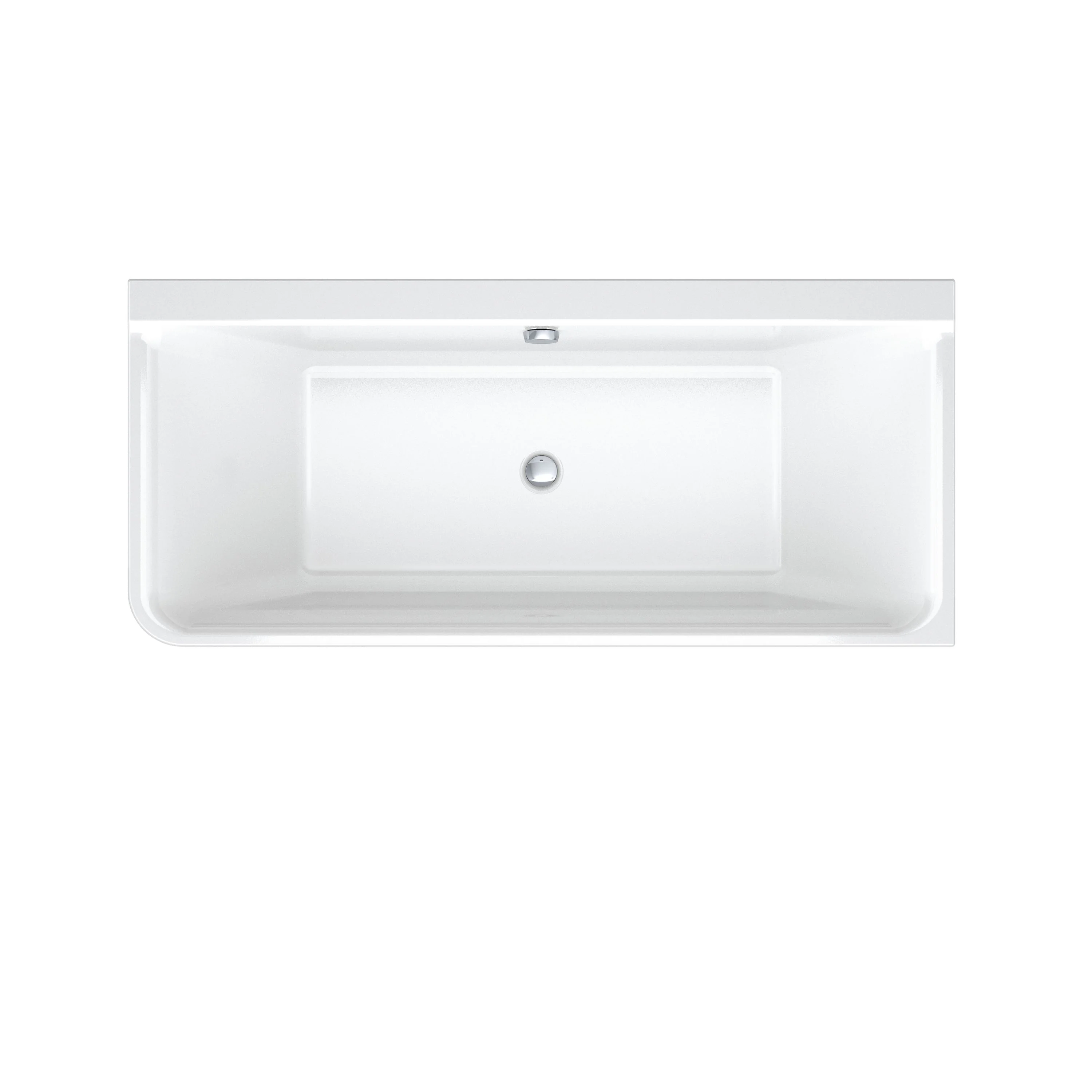Duravit P3 væghængt badekar, Hvid, 180x80 cm - Image 11