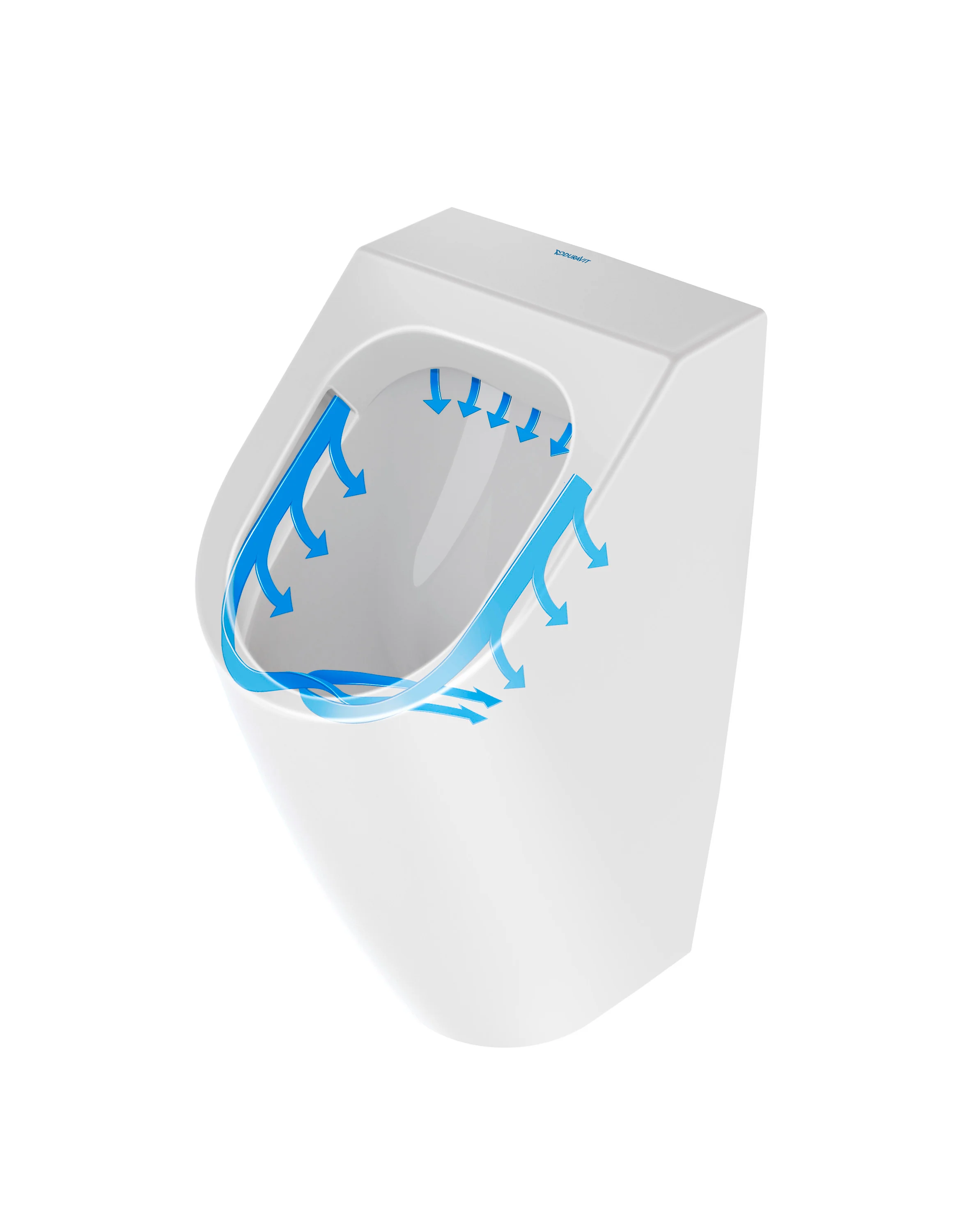 Duravit Soleil urinal - skyllekantfrit design - Image 2