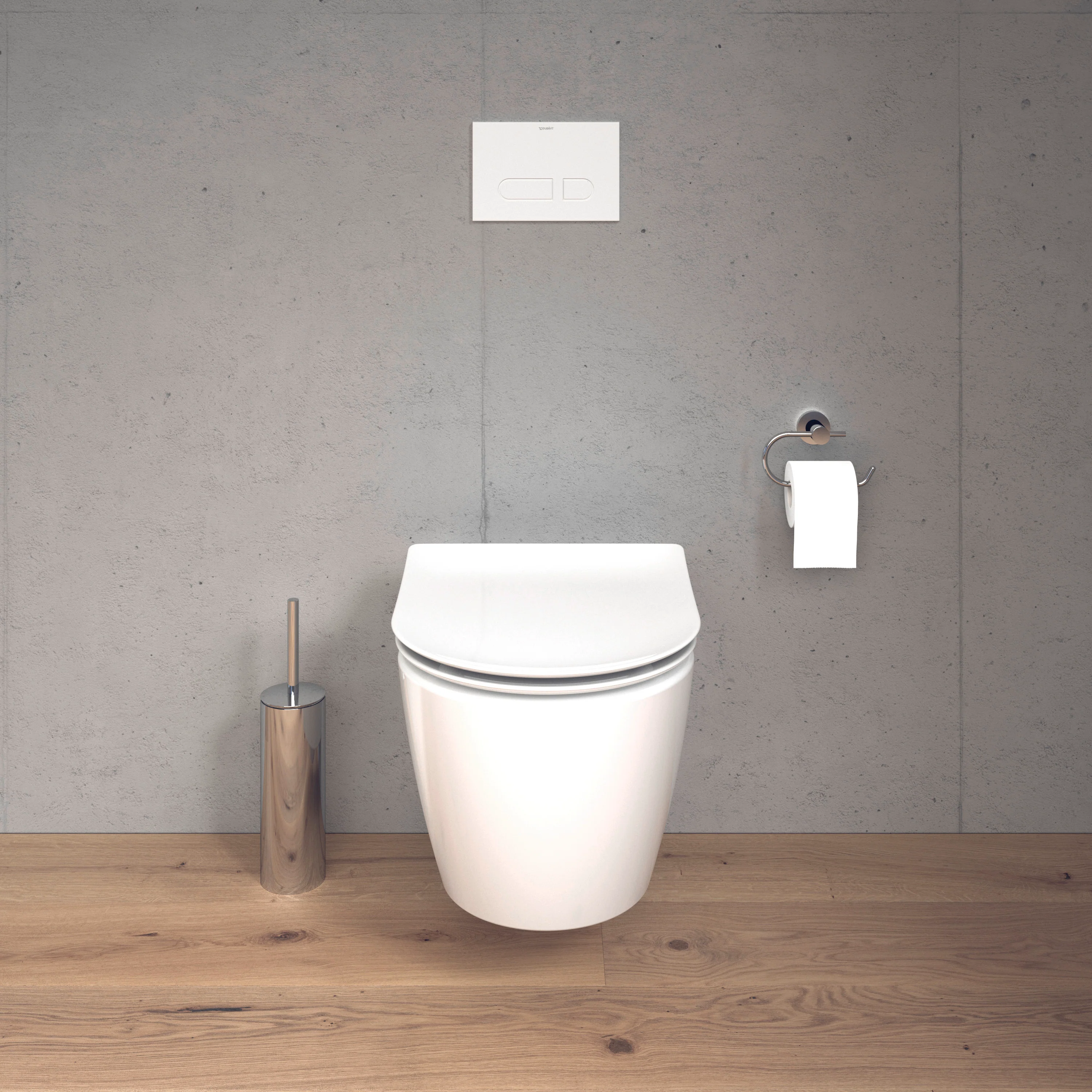 Duravit Soleil væghængt toilet-sæt med toiletsæde - skjult montering - Image 2