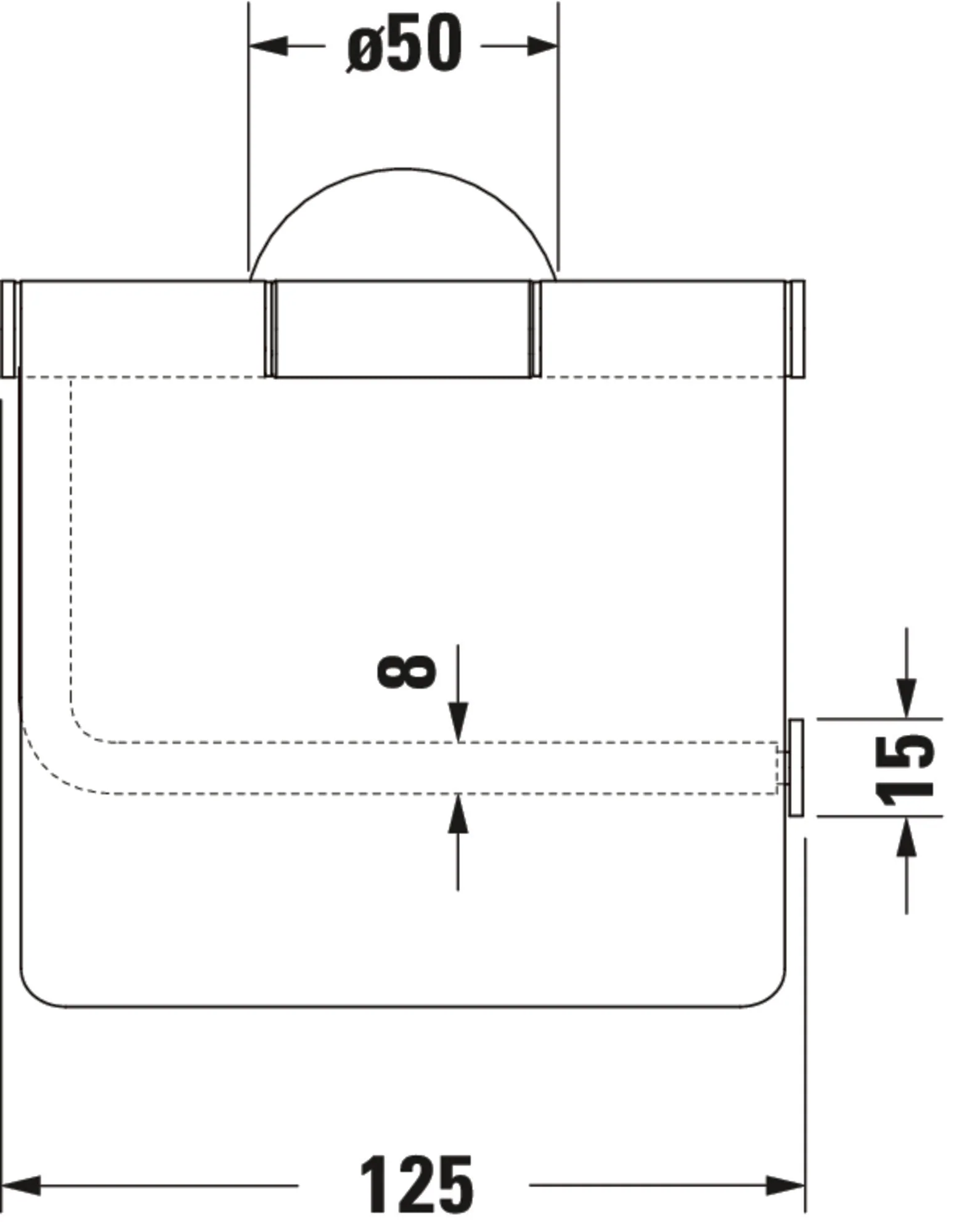 Duravit Starck T toiletpapirholder - Image 18