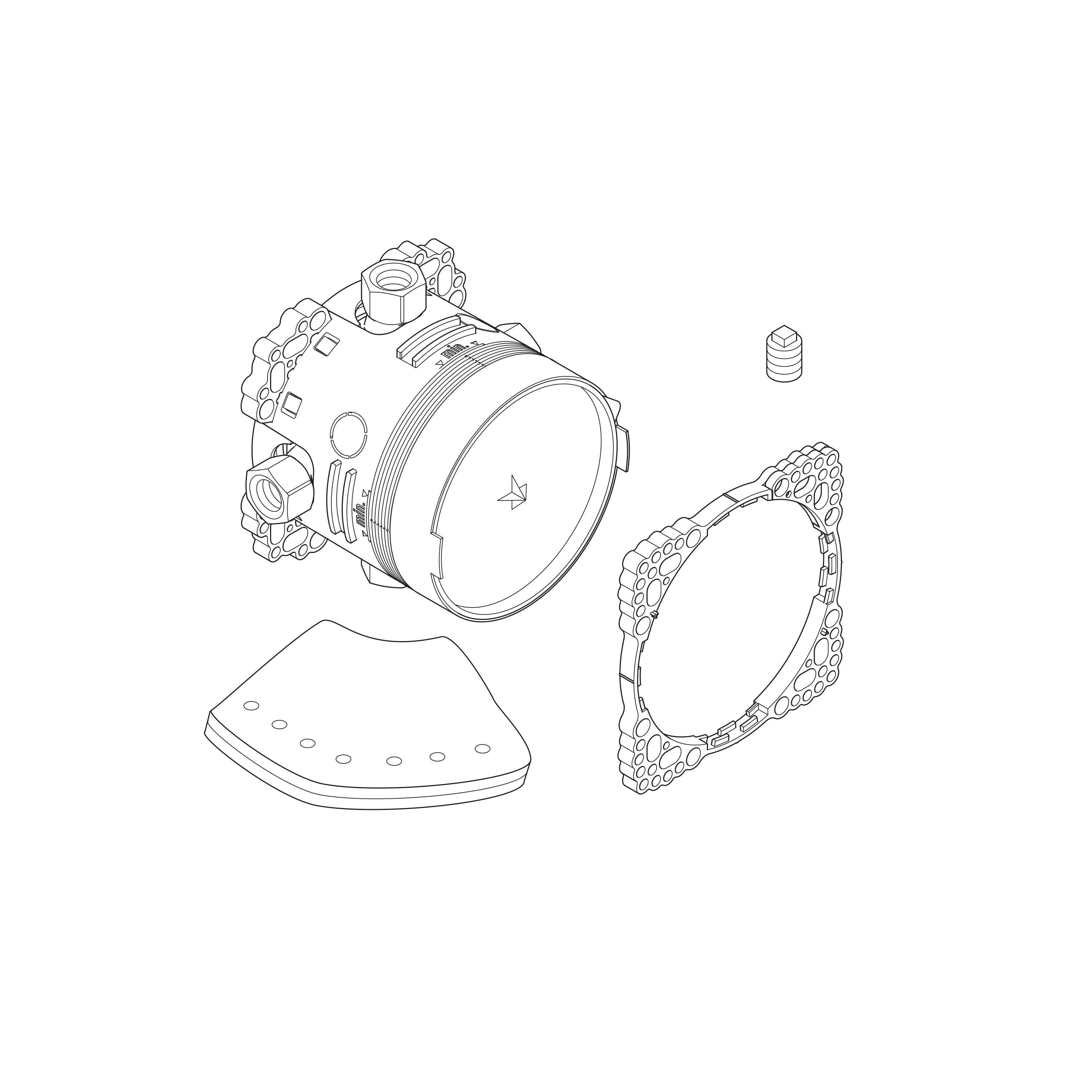 Duravit Tulum indbygget brusearmatur med regnbruser  - Image 19
