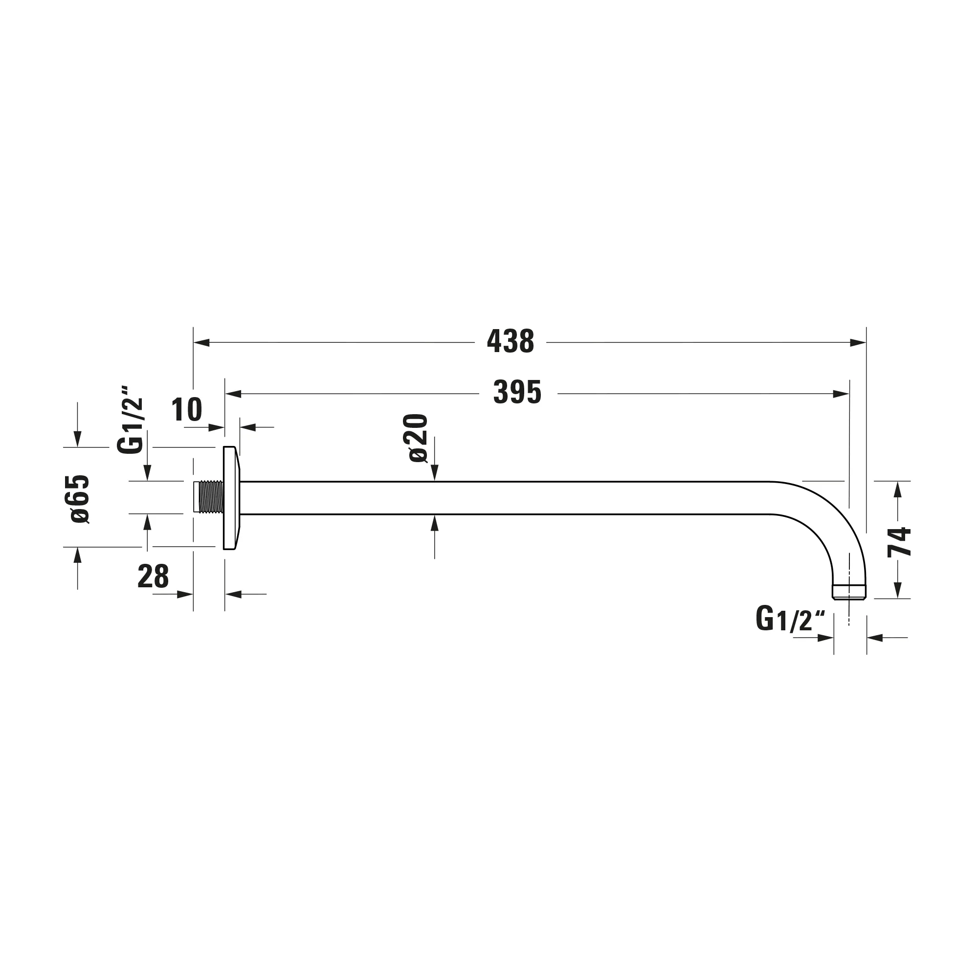 Duravit Universal brusearm - Image 18