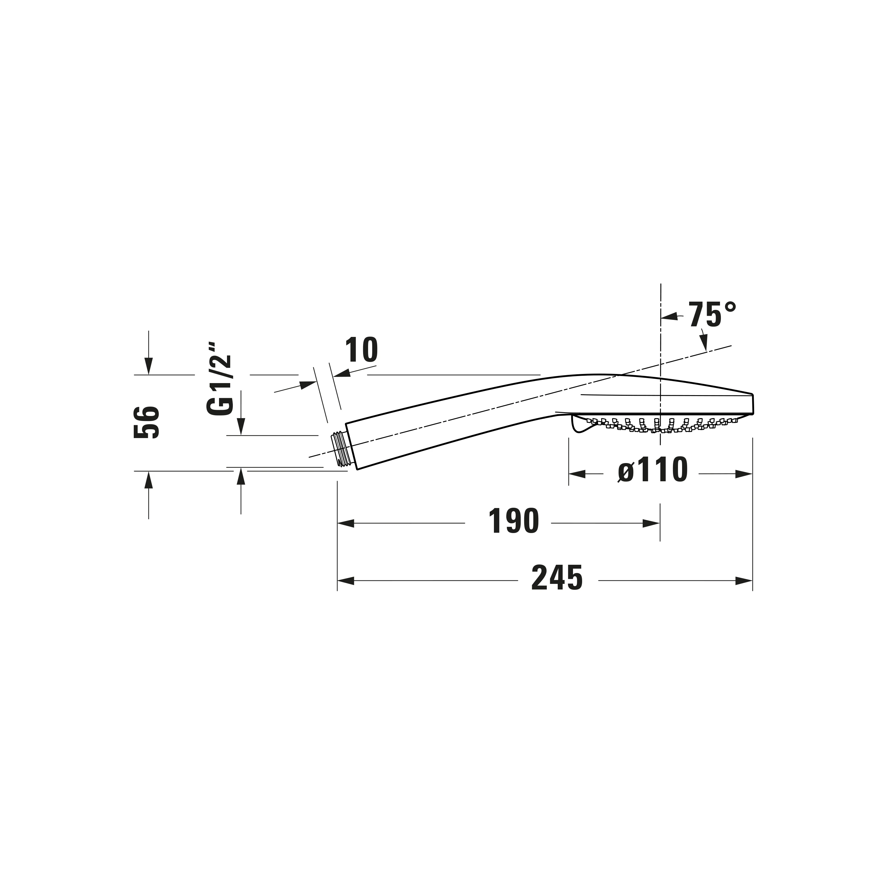 Duravit Universal håndbruser - Image 24