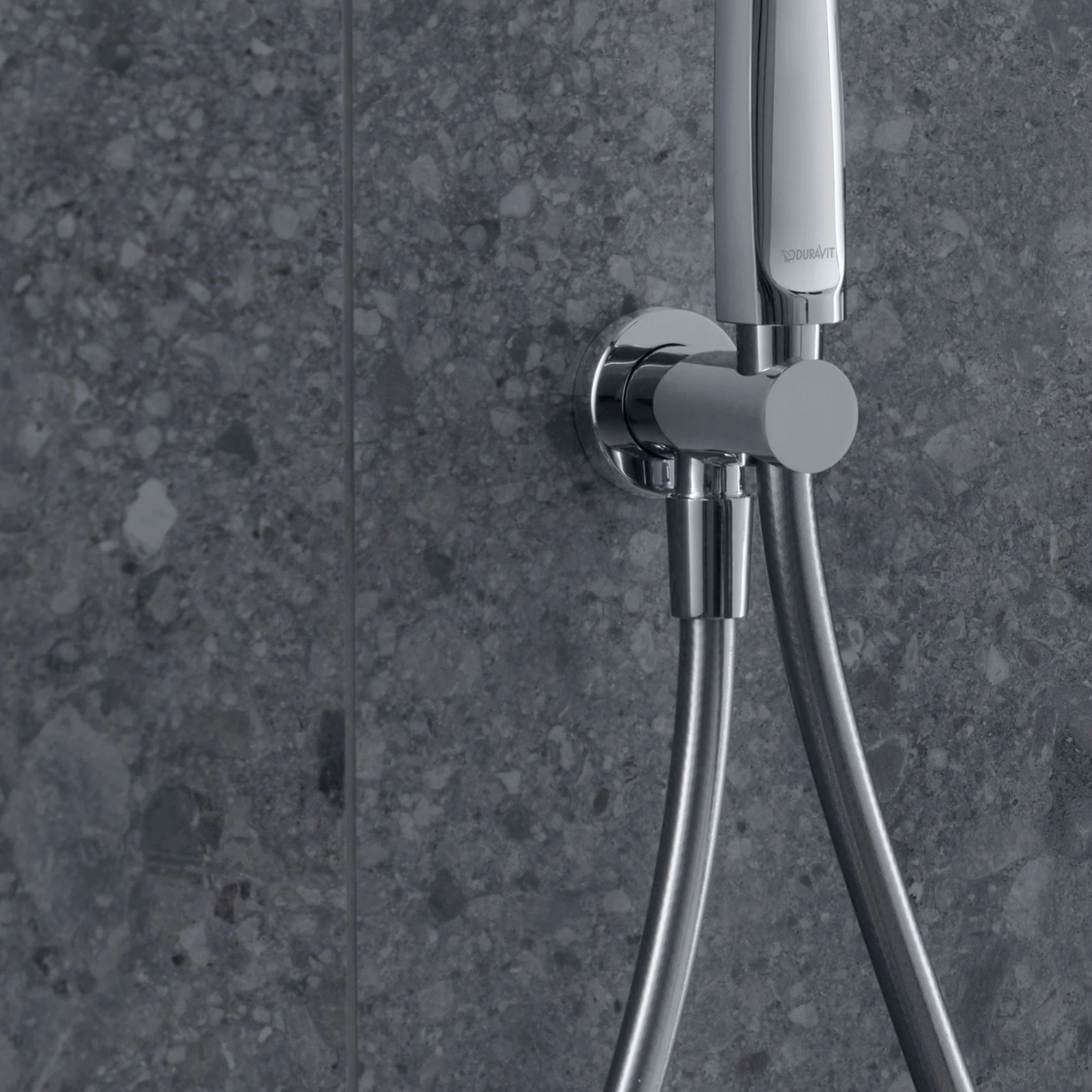 Duravit Universal vægtilslutningsbøjle med bruseholder - Image 23