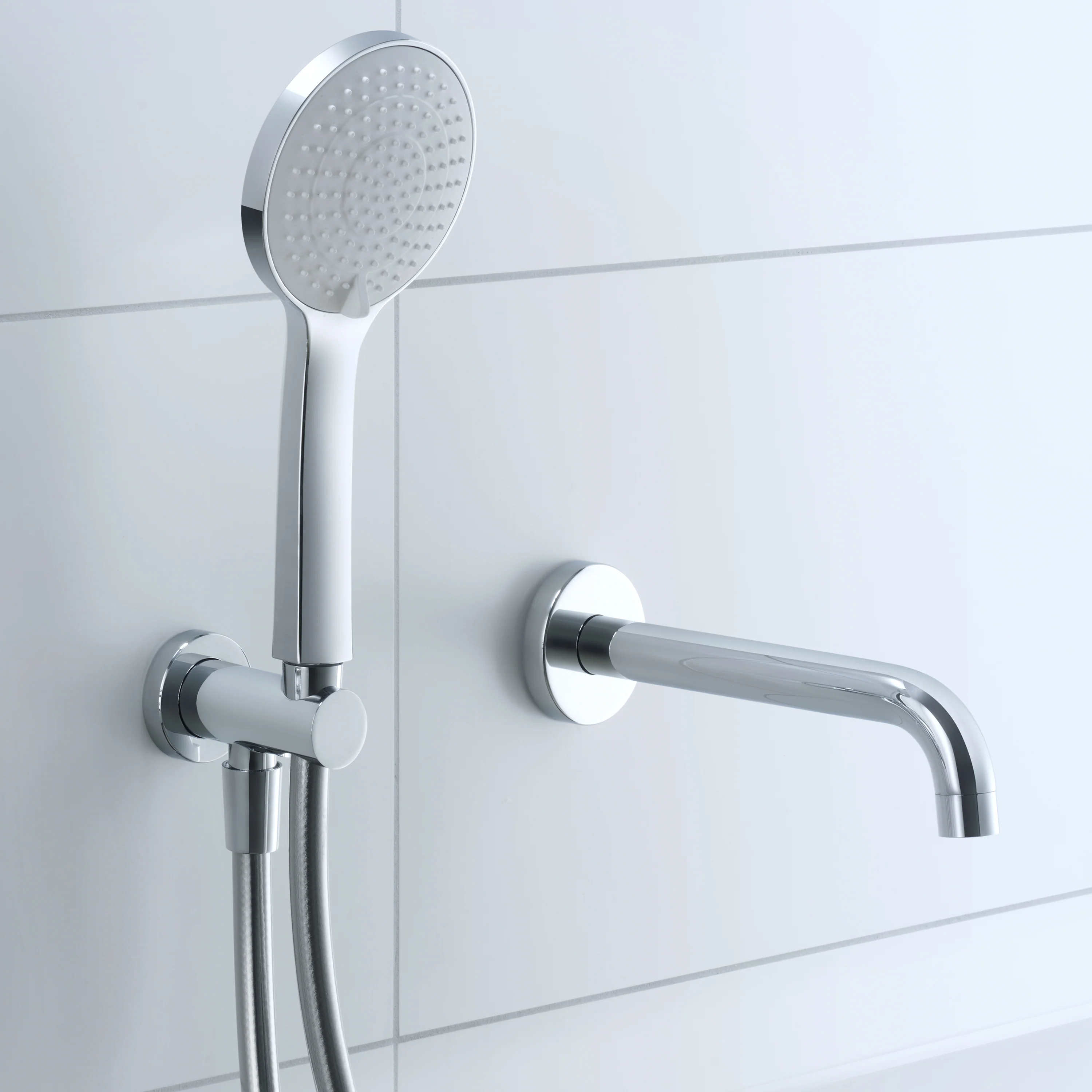 Duravit Universal vægtilslutningsbøjle med bruseholder - Image 24