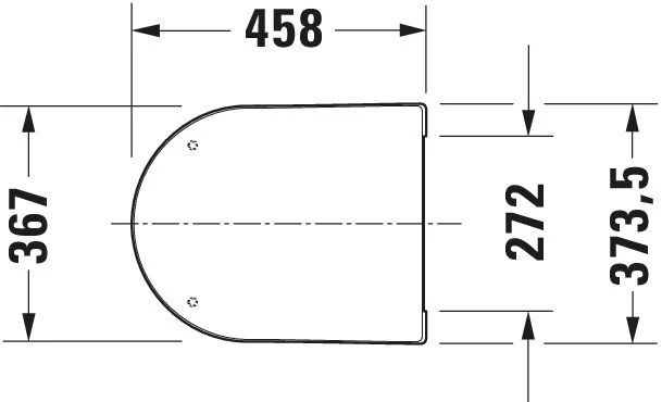 Duravit Universal WC-sæde med Soft-Close mekanisme til ME by Starck - Image 5