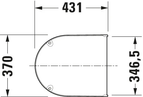 Duravit Universal toiletsæde med soft-close i hvid til Starck 3  - Image 9