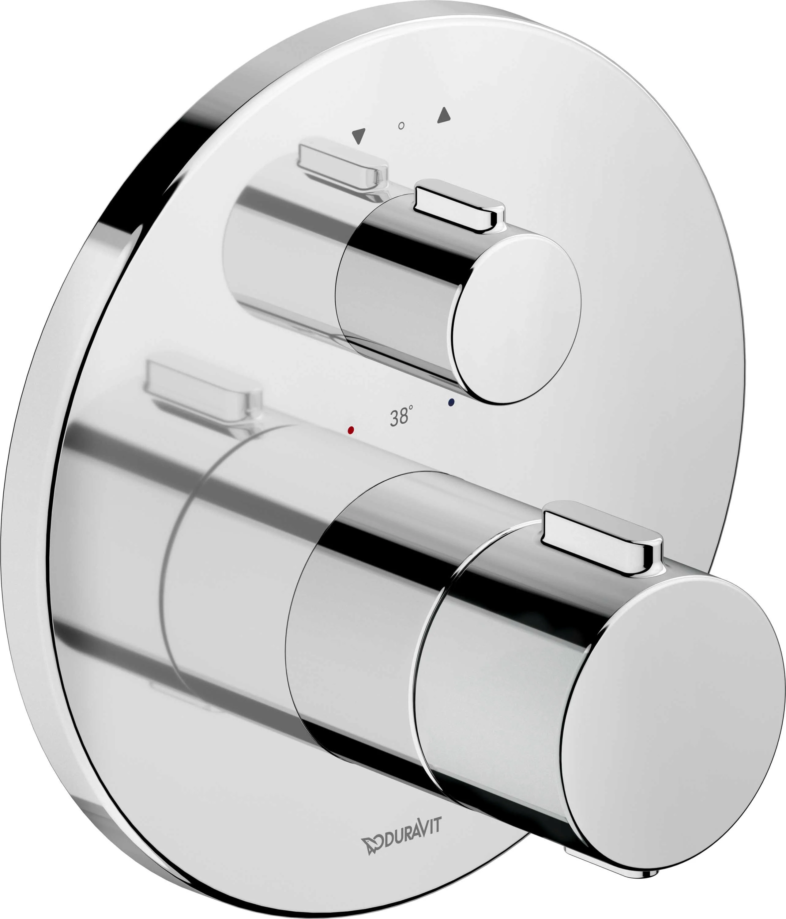 Duravit indbygget brusesystem med termostat og hovedbruser - Image 3